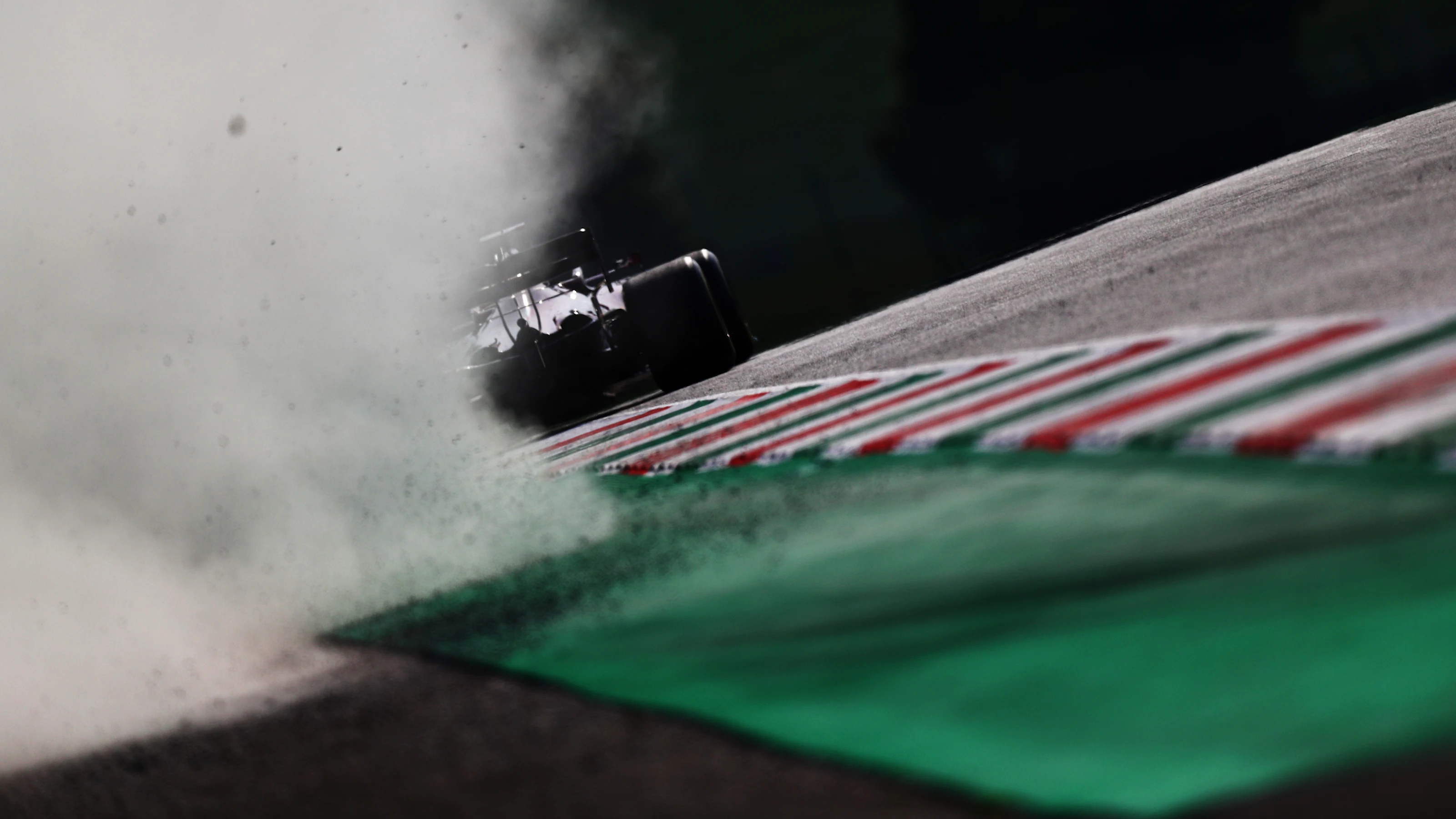 SCARPERIA, ITALY - SEPTEMBER 11: Sebastian Vettel of Germany driving the (5) Scuderia Ferrari
