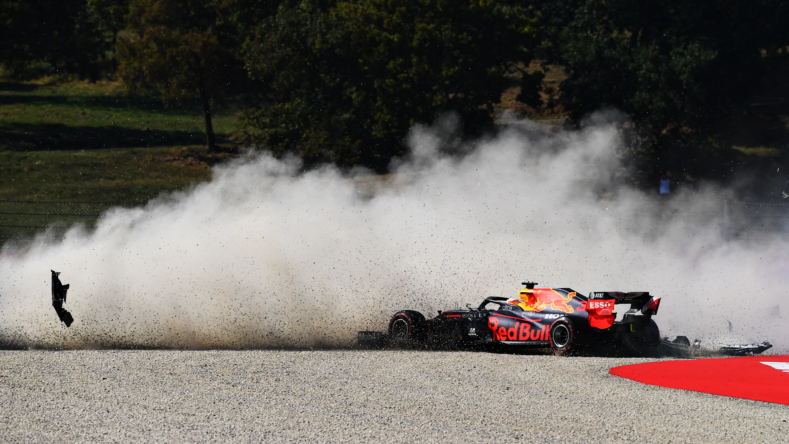 SCARPERIA, ITALY - SEPTEMBER 13: Max Verstappen of the Netherlands driving the (33) Aston Martin