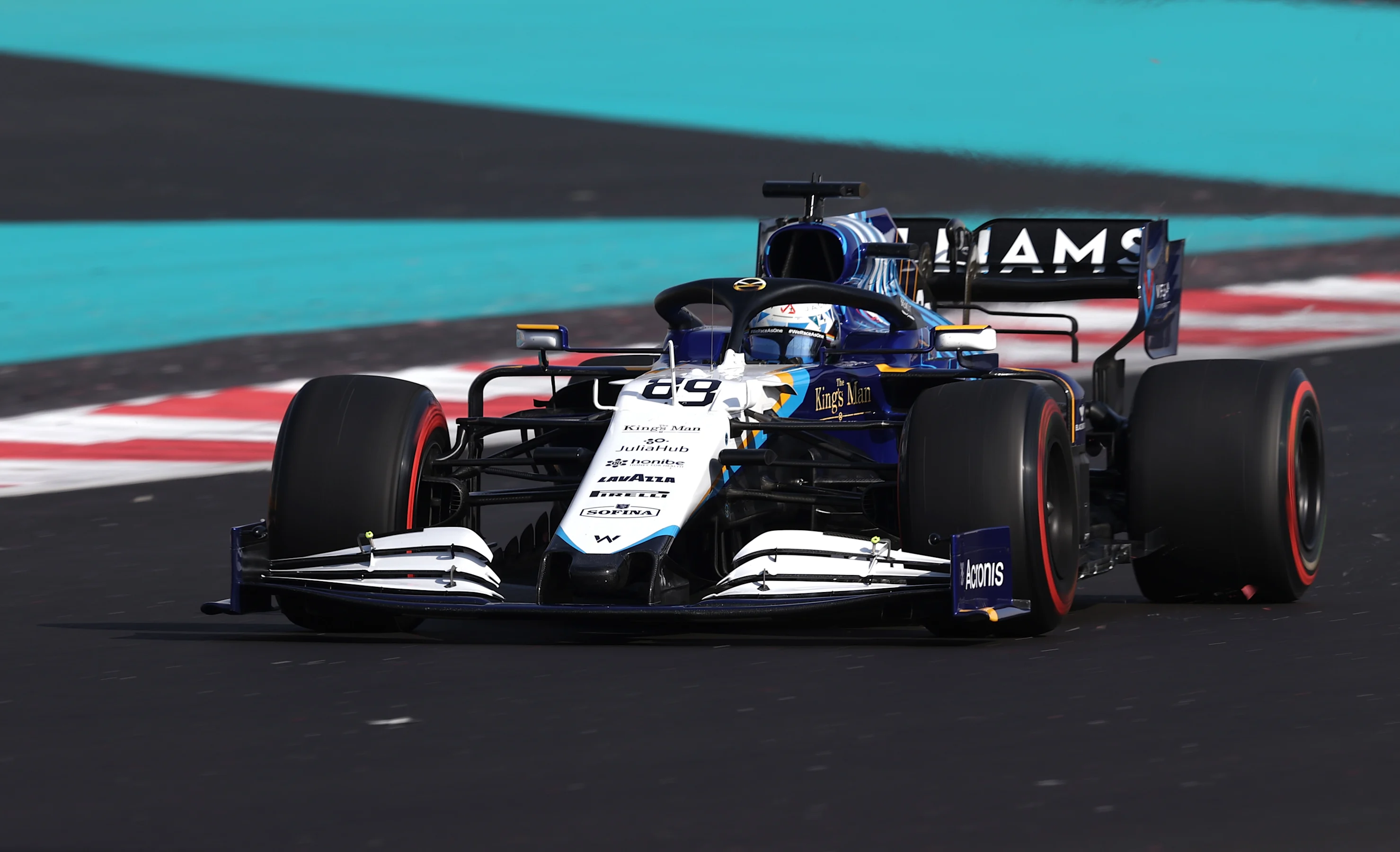 ABU DHABI, UNITED ARAB EMIRATES - DECEMBER 10: Jack Aitken of Great Britain driving the Williams