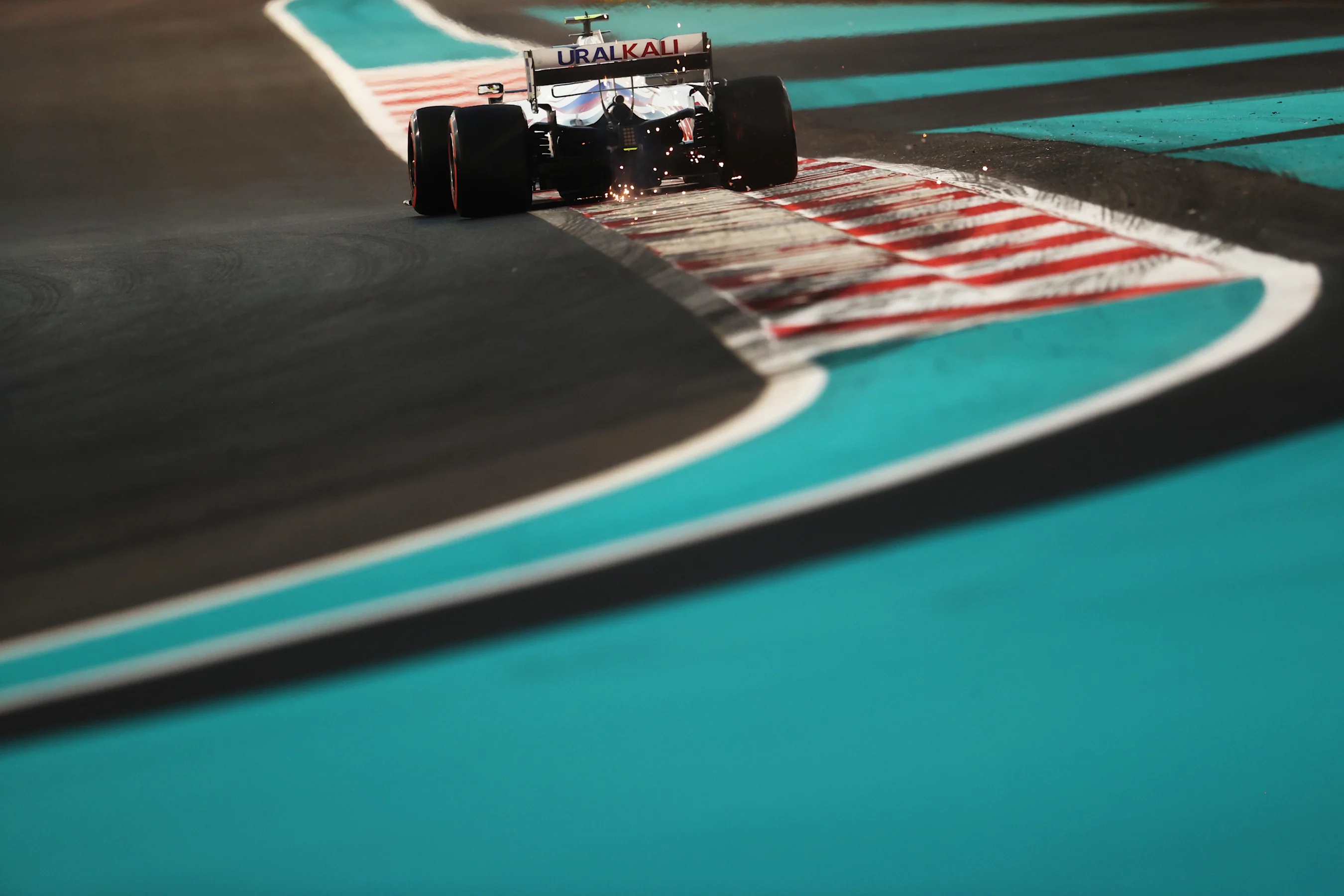 ABU DHABI, UNITED ARAB EMIRATES - DECEMBER 10: Mick Schumacher of Germany driving the (47) Haas F1