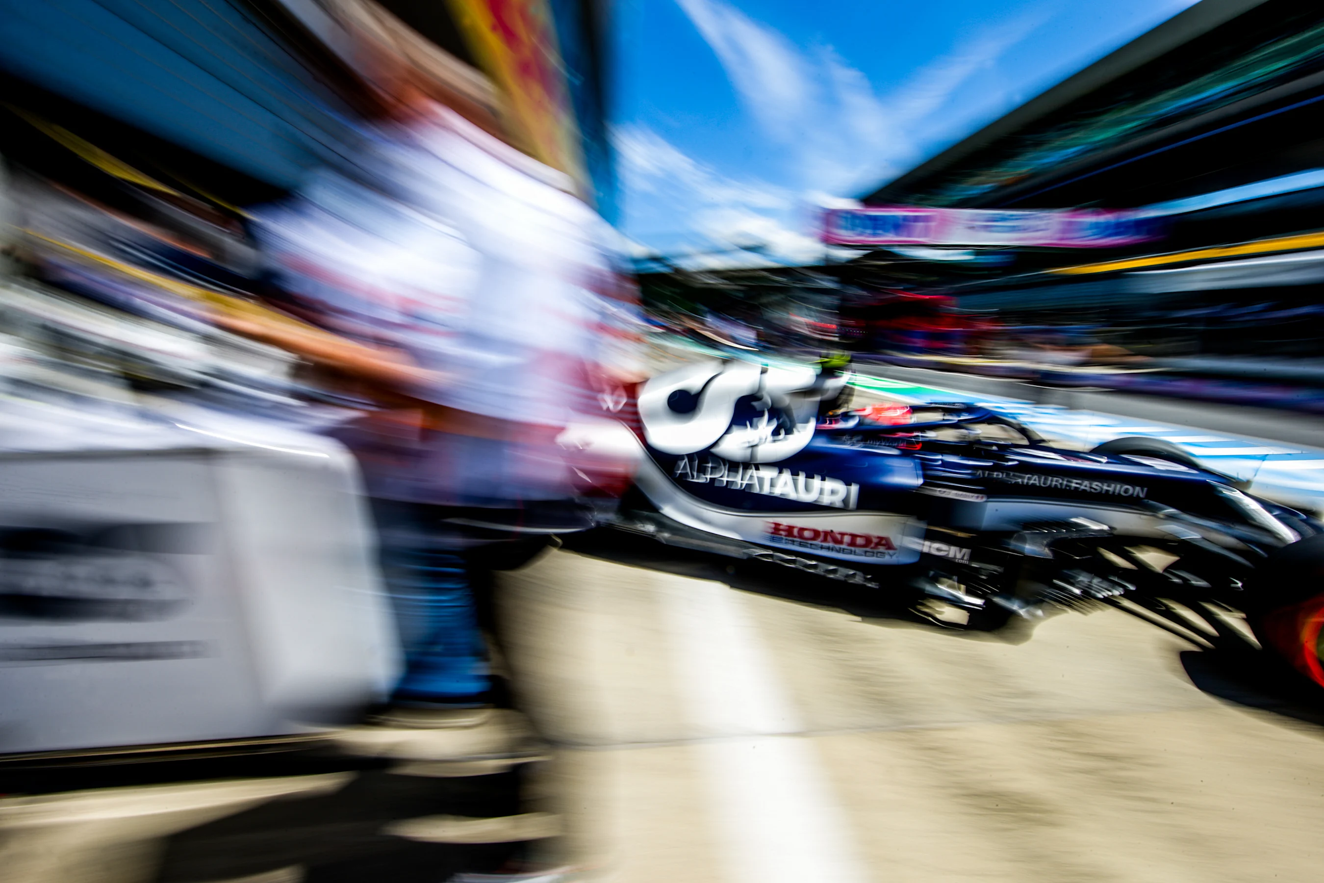 SPIELBERG, AUSTRIA - JULY 03: Pierre Gasly of Scuderia AlphaTauri and France  during final practice