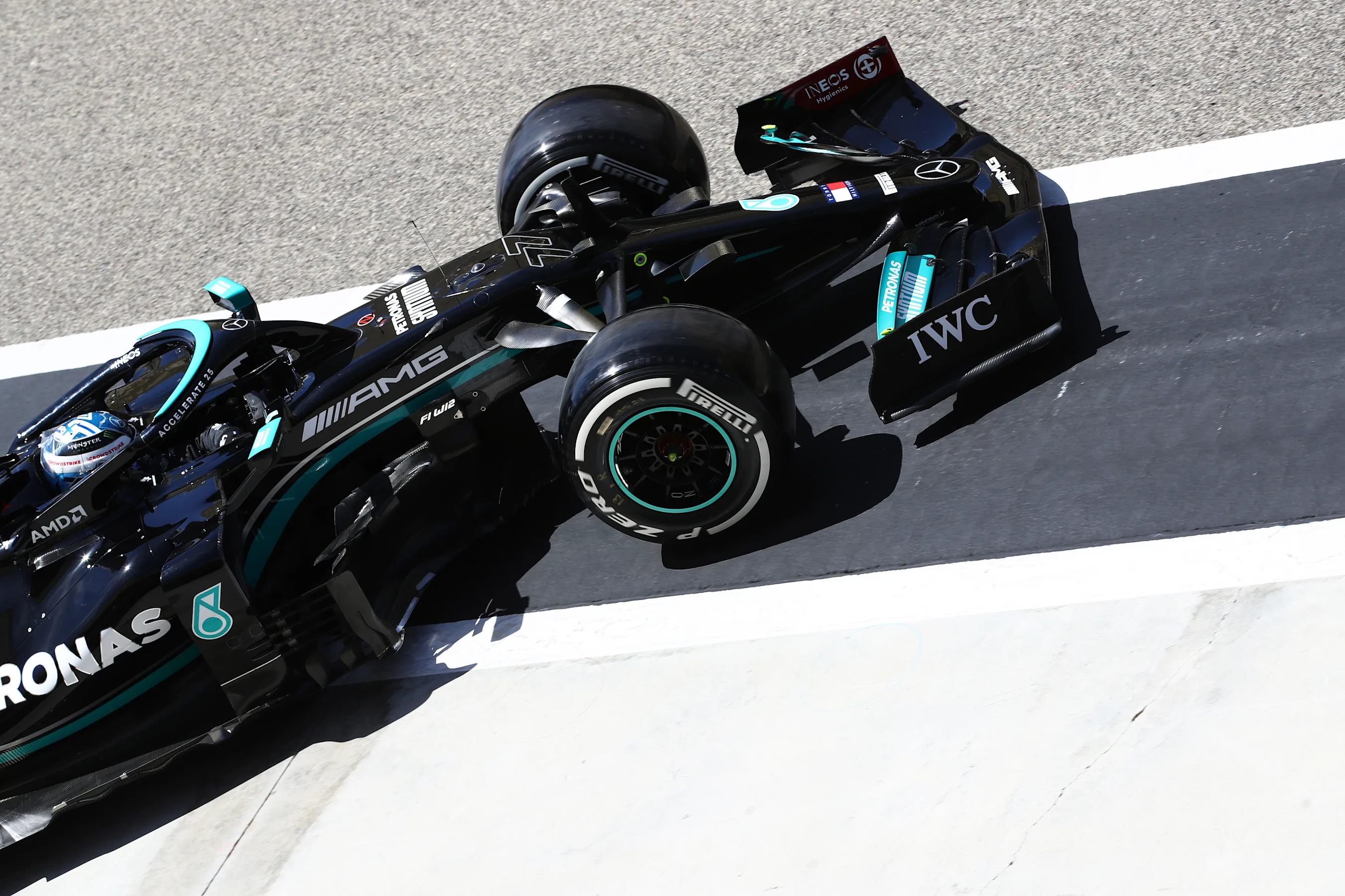 BAHRAIN, BAHRAIN - MARCH 14: Valtteri Bottas of Finland driving the (77) Mercedes AMG Petronas F1