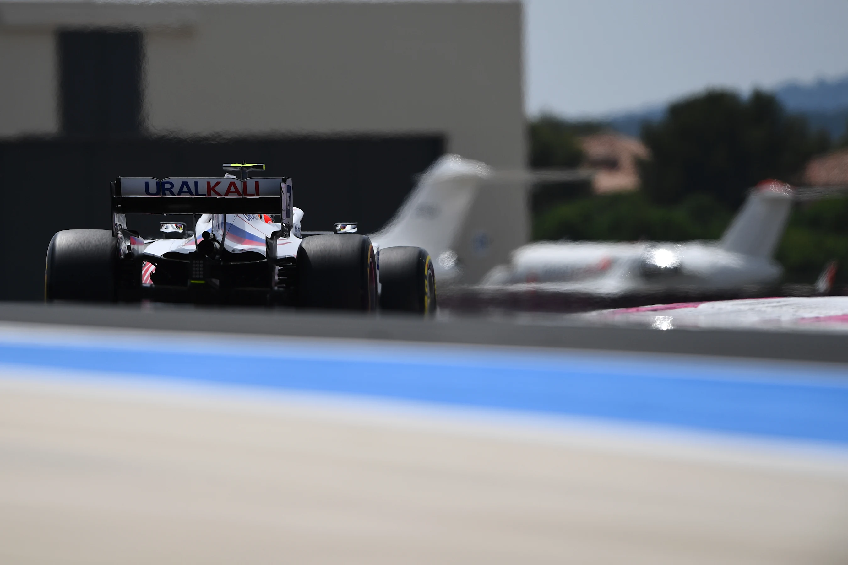 LE CASTELLET, FRANCE - JUNE 18: Mick Schumacher of Germany driving the (47) Haas F1 Team VF-21