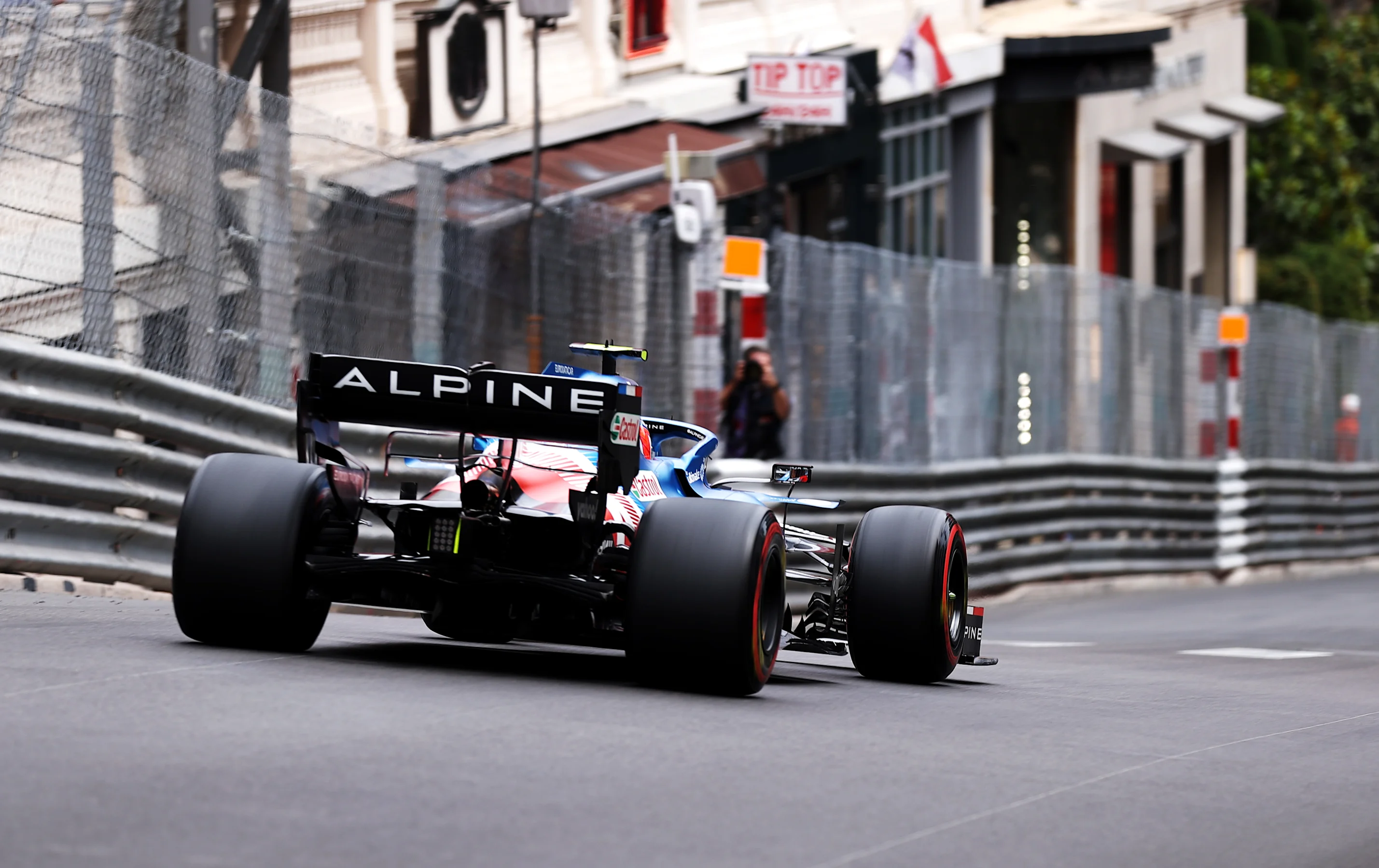 MONTE-CARLO, MONACO - MAY 22: Esteban Ocon of France driving the (31) Alpine A521 Renault during