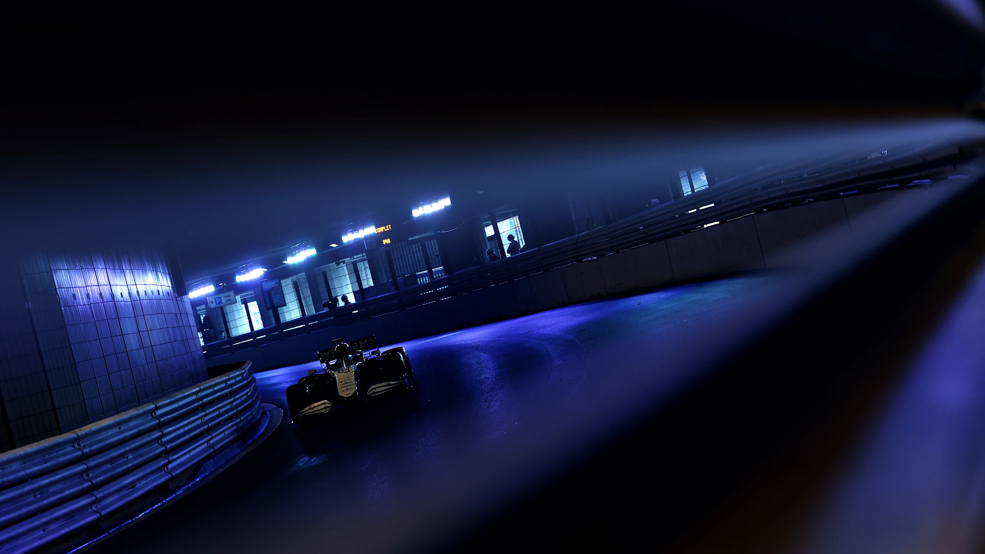 MONTE-CARLO, MONACO - MAY 22: George Russell of Great Britain driving the (63) Williams Racing