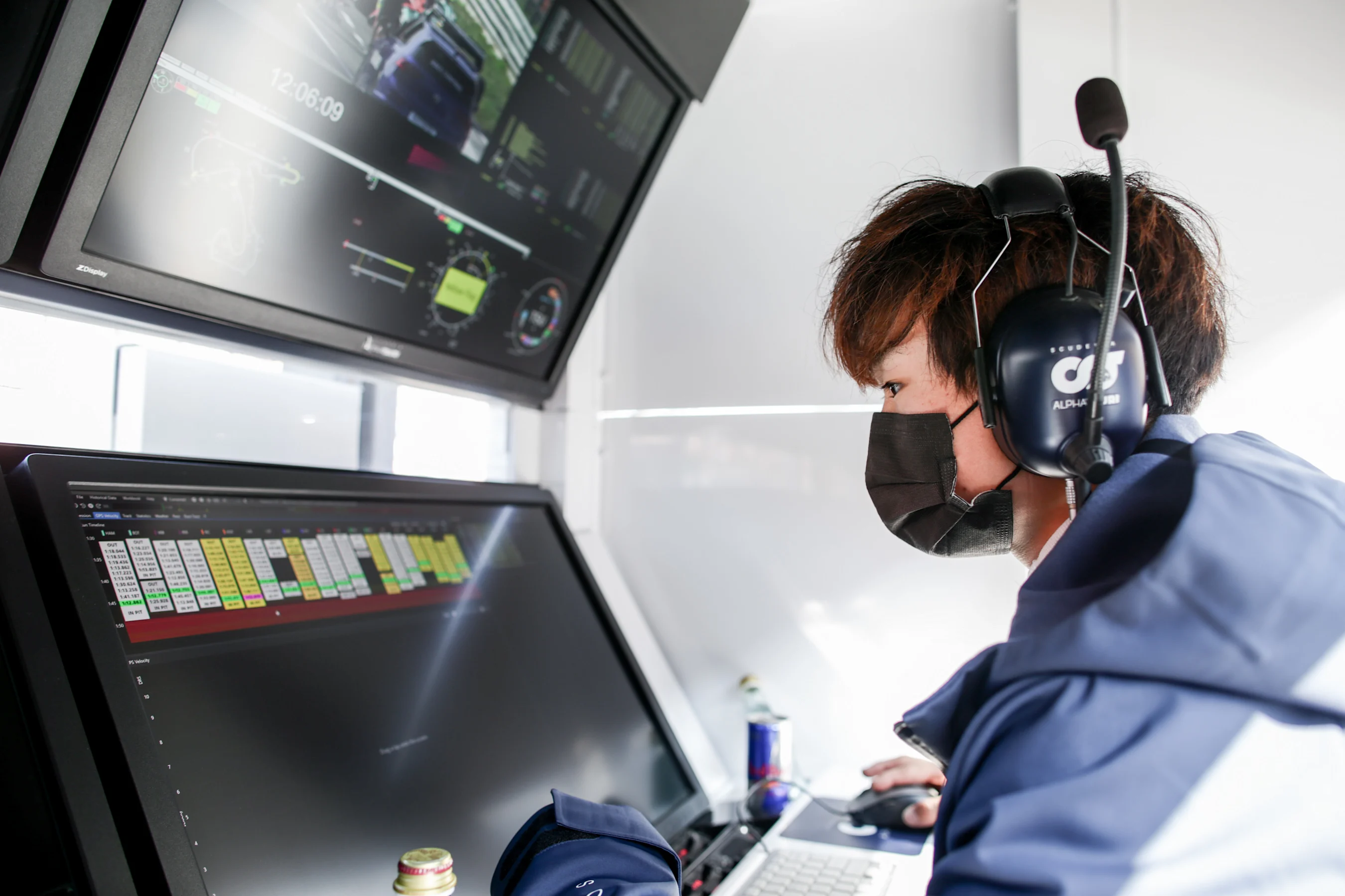 ZANDVOORT, NETHERLANDS - SEPTEMBER 03: Yuki Tsunoda of Scuderia AlphaTauri and Japan during