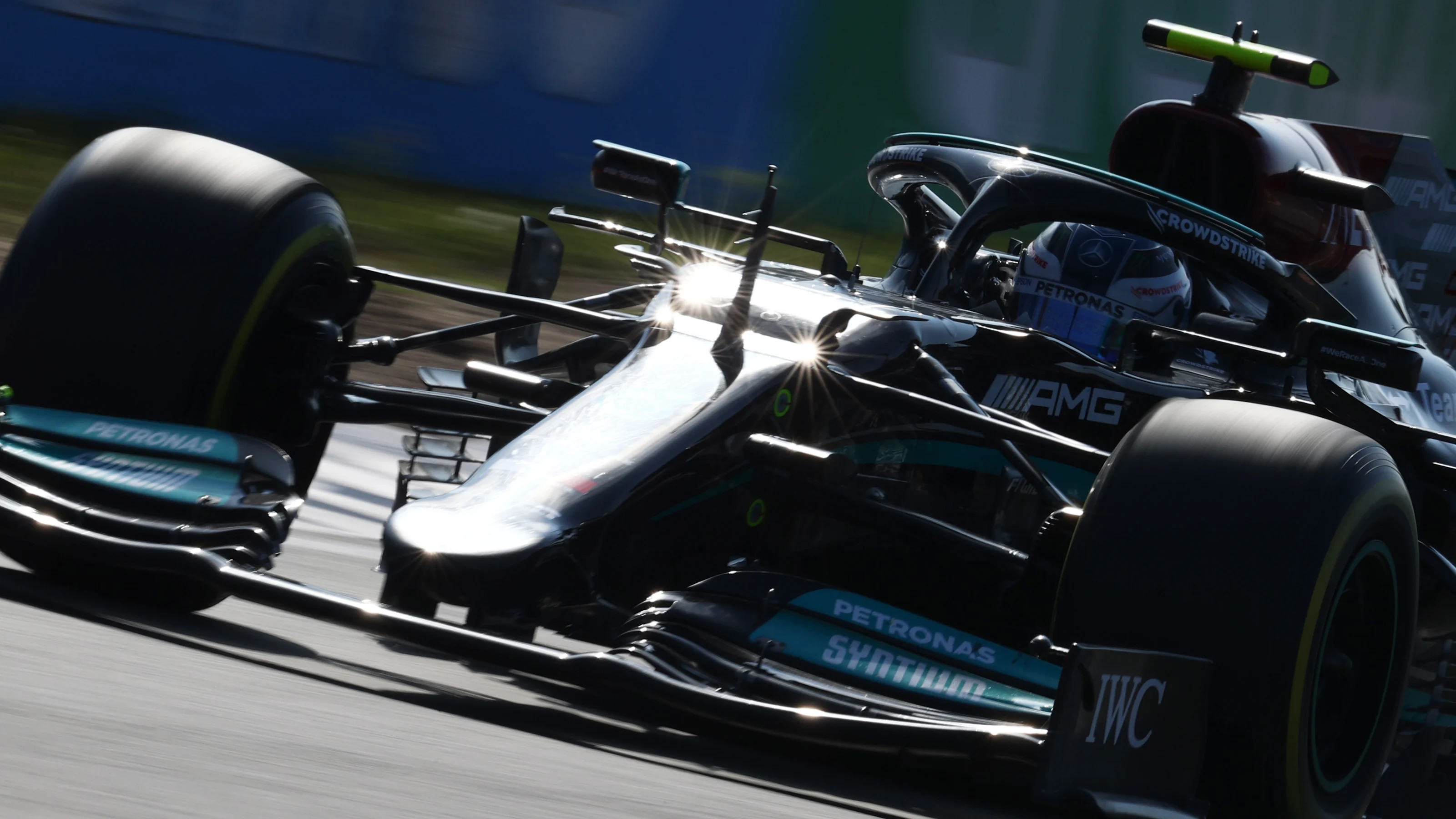 ZANDVOORT, NETHERLANDS - SEPTEMBER 03: Valtteri Bottas of Finland driving the (77) Mercedes AMG
