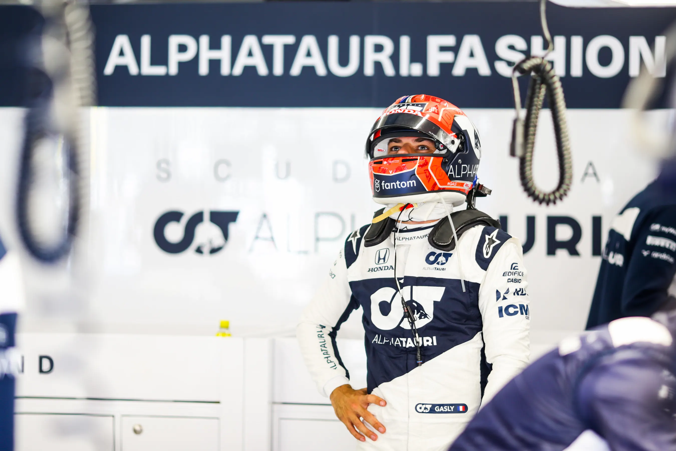 ZANDVOORT, NETHERLANDS - SEPTEMBER 04: Pierre Gasly of Scuderia AlphaTauri and France final