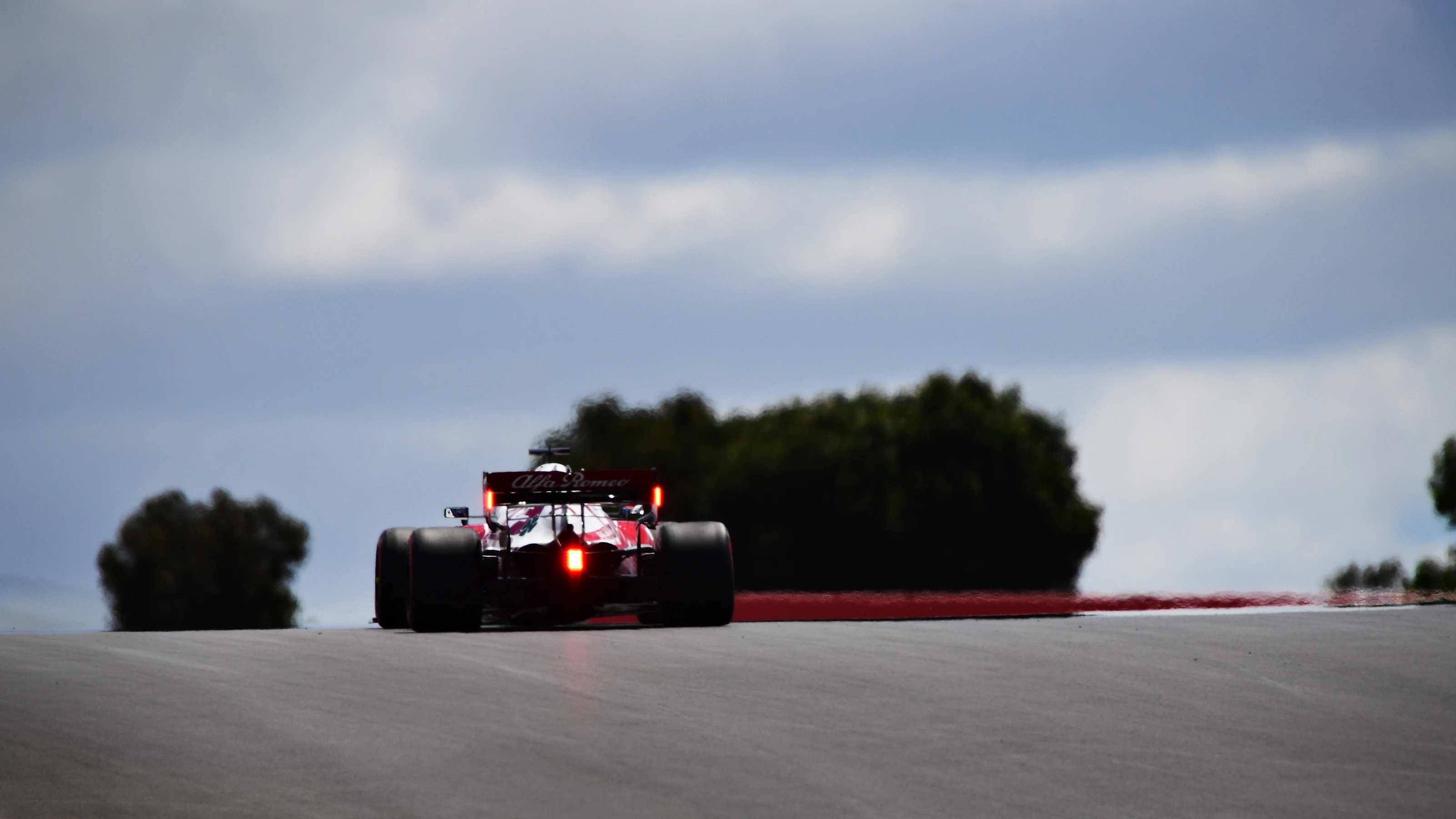 PORTIMAO, PORTUGAL - APRIL 30: Kimi Raikkonen of Finland driving the (7) Alfa Romeo Racing C41