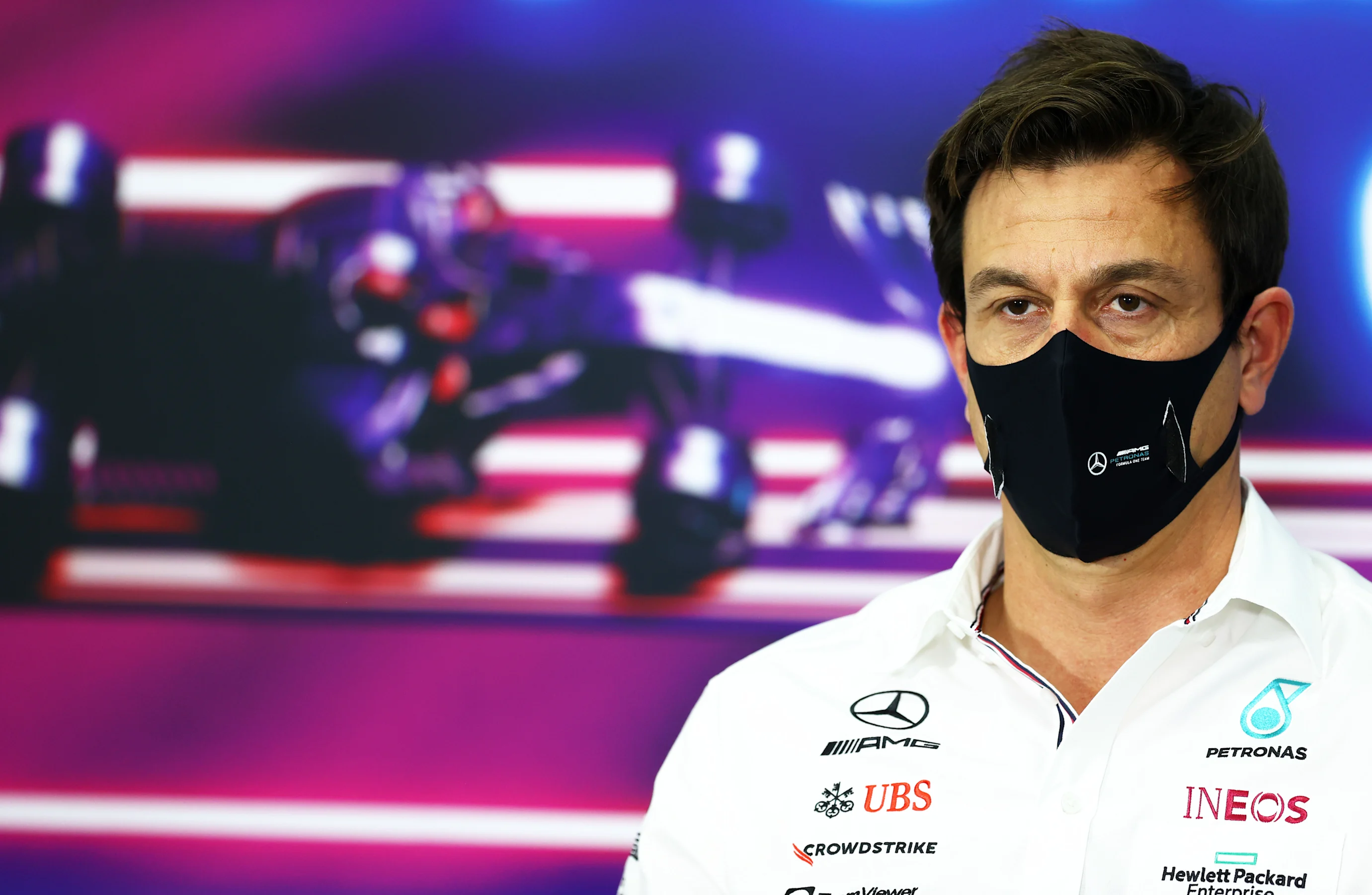 DOHA, QATAR - NOVEMBER 19: Mercedes GP Executive Director Toto Wolff talks in the Team Principals