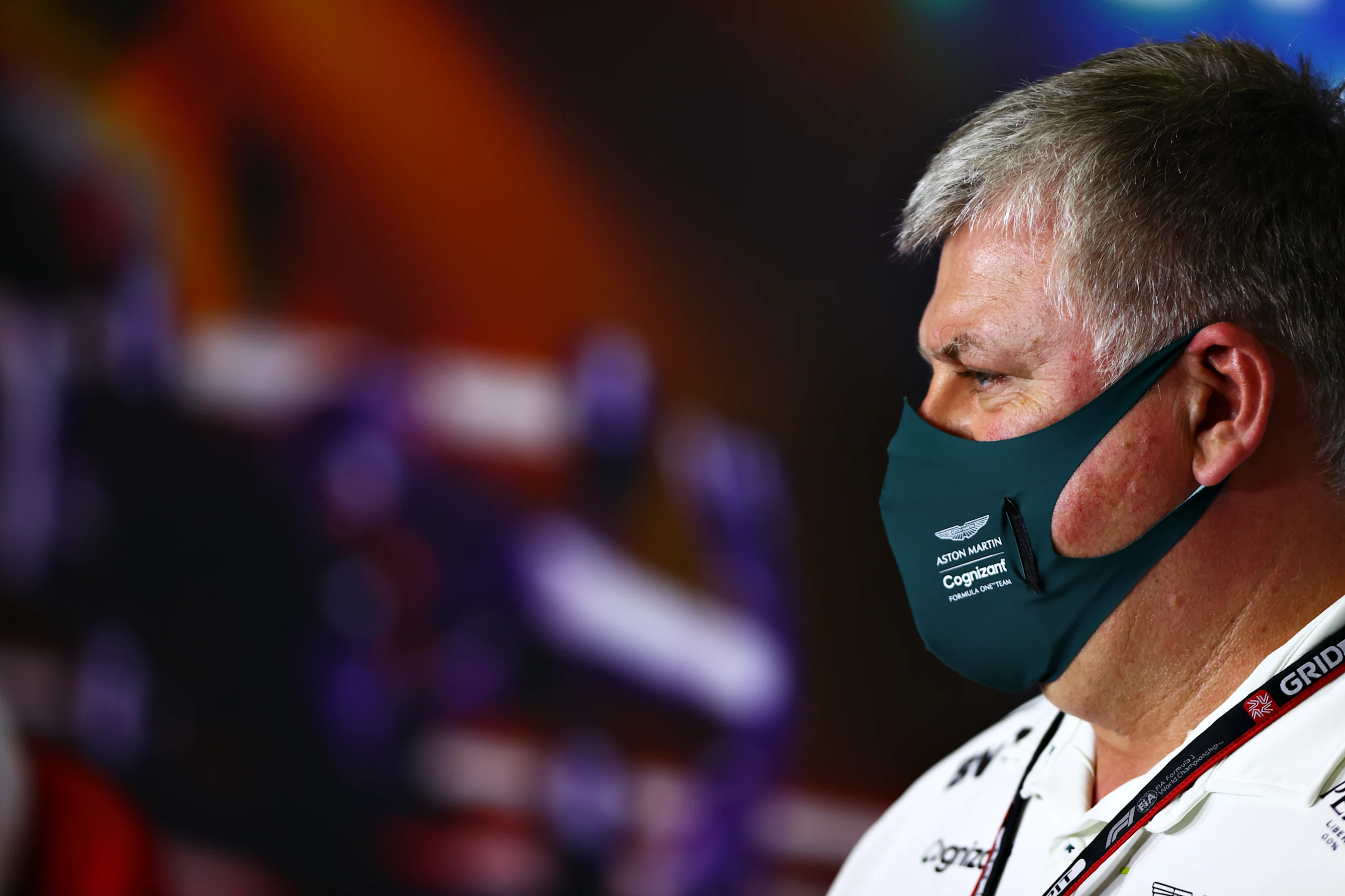 BARCELONA, SPAIN - MAY 07: Otmar Szafnauer, Team Principal and Chief Executive Officer of Aston