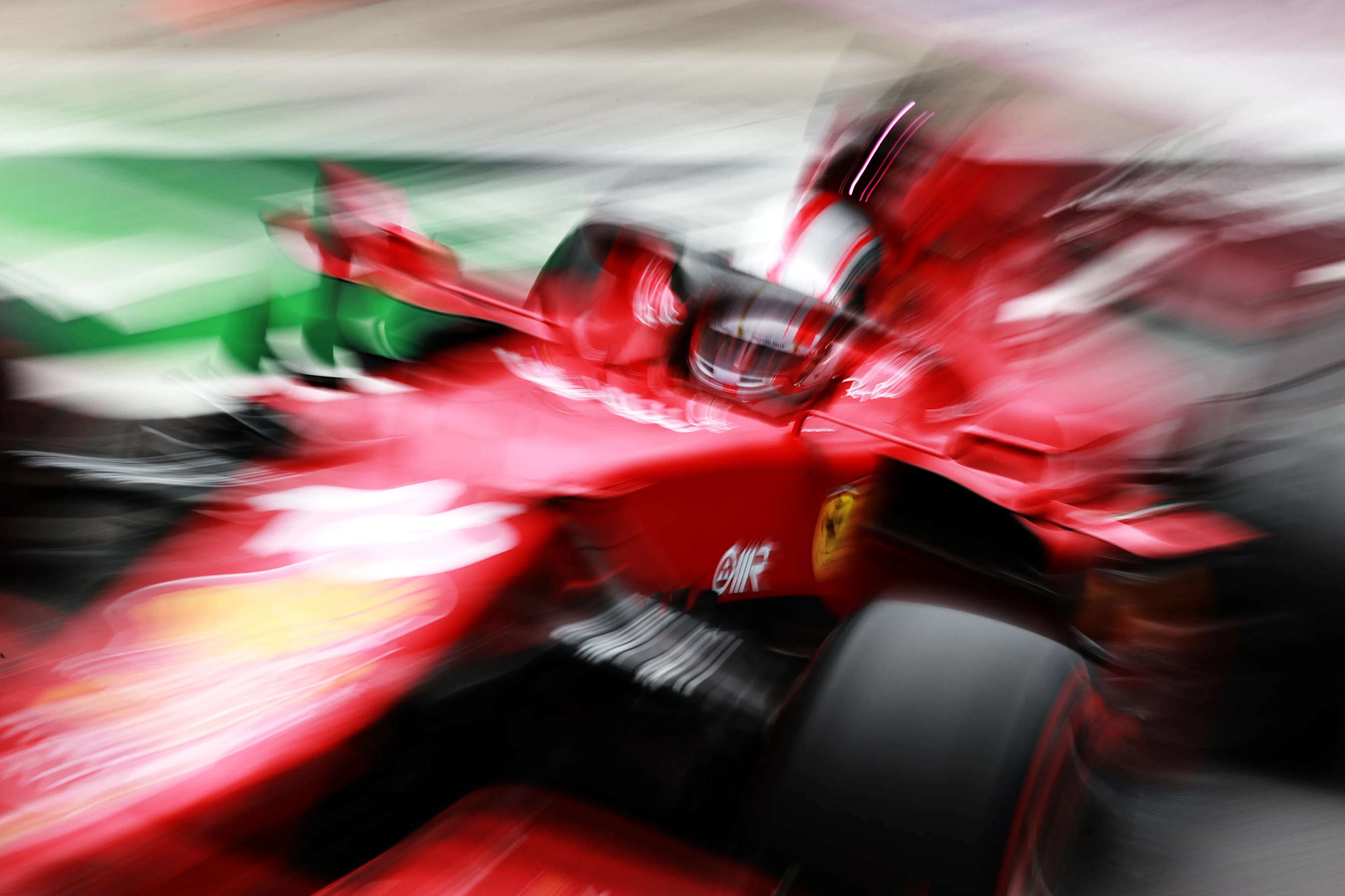 SPIELBERG, AUSTRIA - JUNE 25: Charles Leclerc of Monaco driving the (16) Scuderia Ferrari SF21