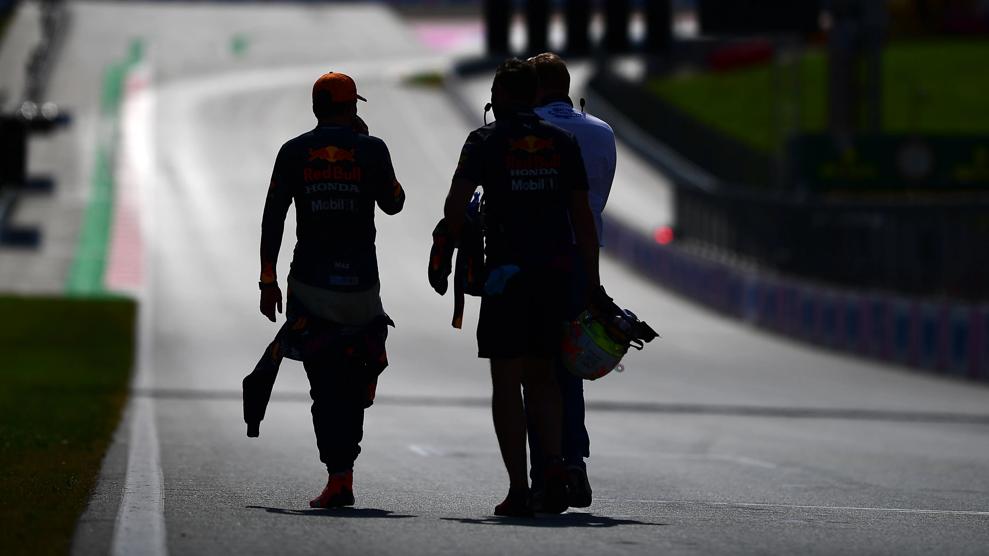 SPIELBERG, AUSTRIA - JUNE 26: Pole position qualifier Max Verstappen of Netherlands and Red Bull