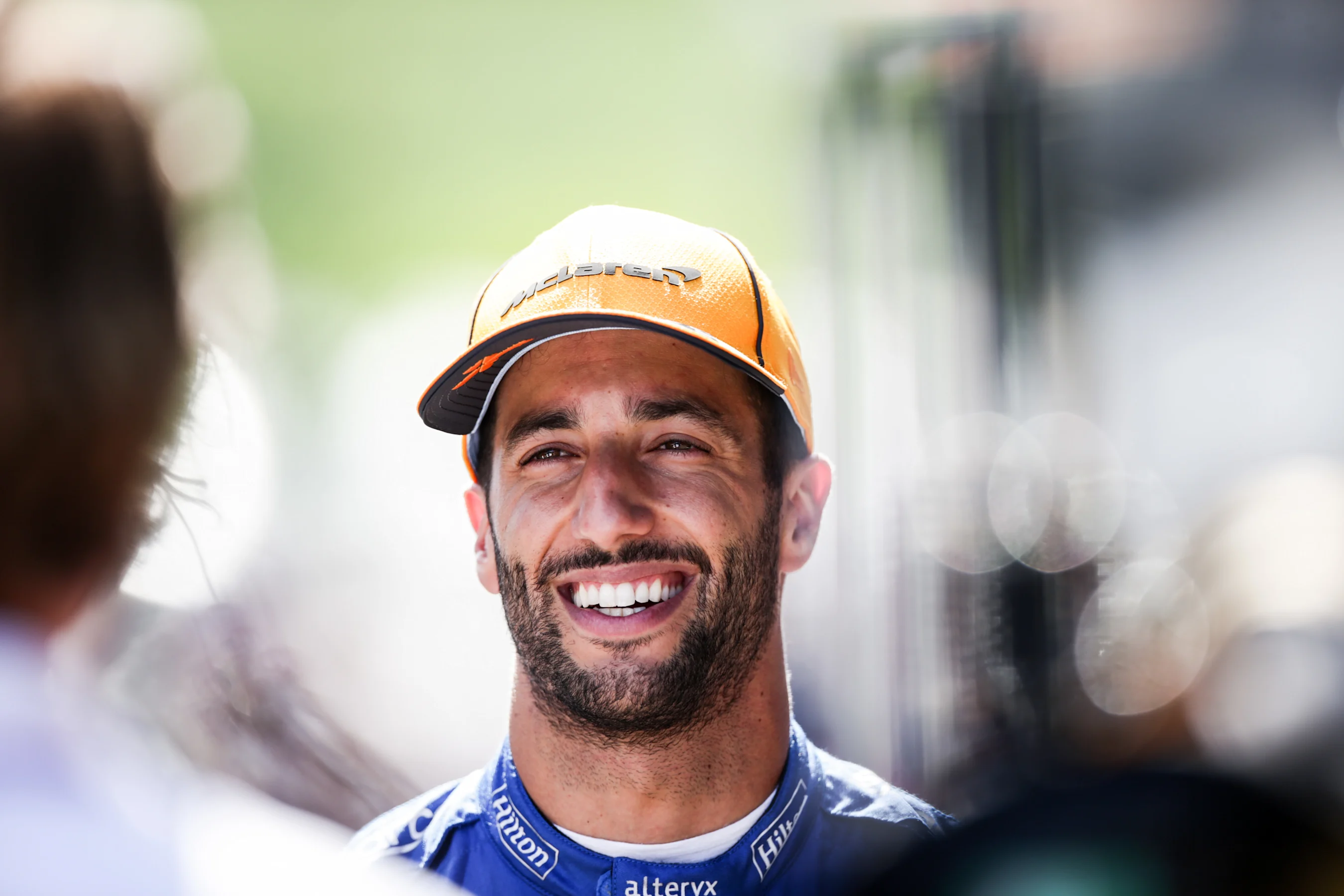 SPIELBERG, AUSTRIA - JUNE 26: Daniel Ricciardo of Australia and McLaren  qualifying ahead of the F1