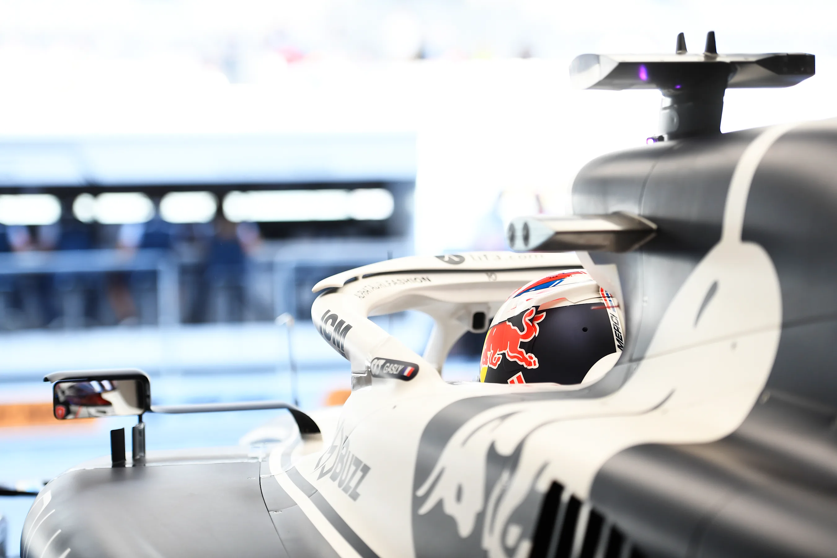 ABU DHABI, UNITED ARAB EMIRATES - NOVEMBER 18: Pierre Gasly of France driving the (10) Scuderia