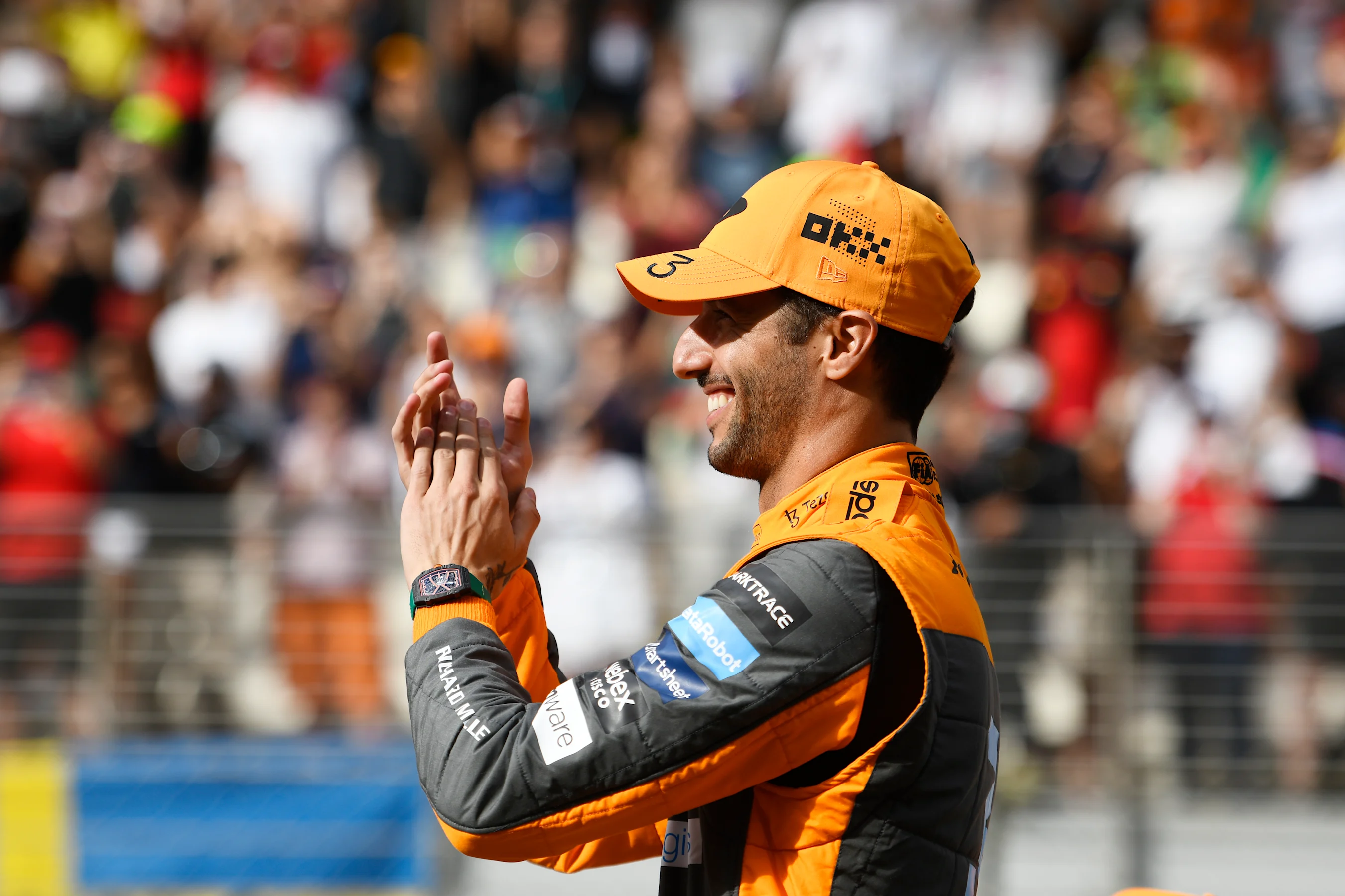ABU DHABI, UNITED ARAB EMIRATES - NOVEMBER 20: Daniel Ricciardo of Australia and McLaren is seen at