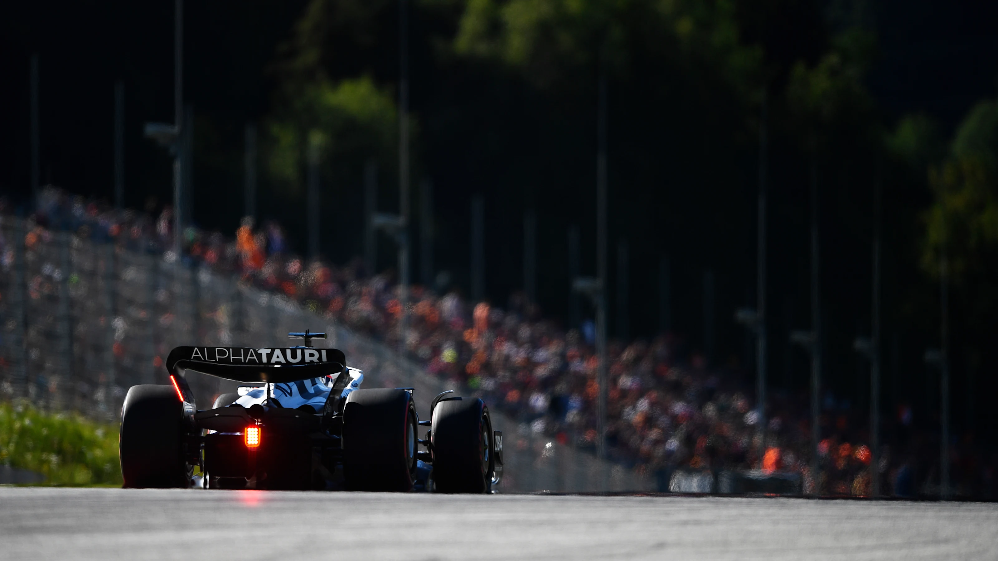 SPIELBERG, AUSTRIA - JULY 08: Pierre Gasly of France driving the (10) Scuderia AlphaTauri AT03 on
