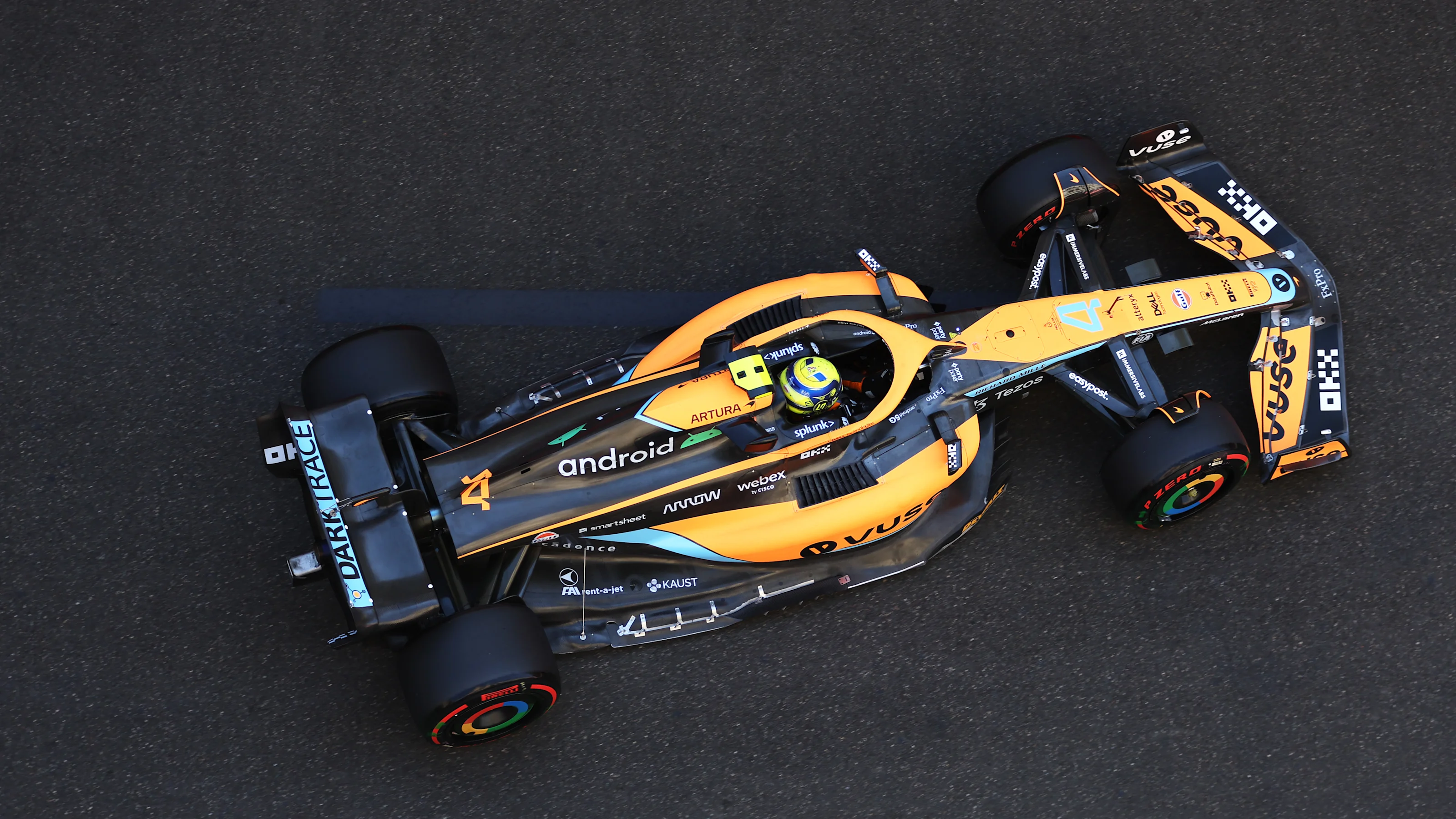 BAKU, AZERBAIJAN - JUNE 10: Lando Norris of Great Britain driving the (4) McLaren MCL36 Mercedes on