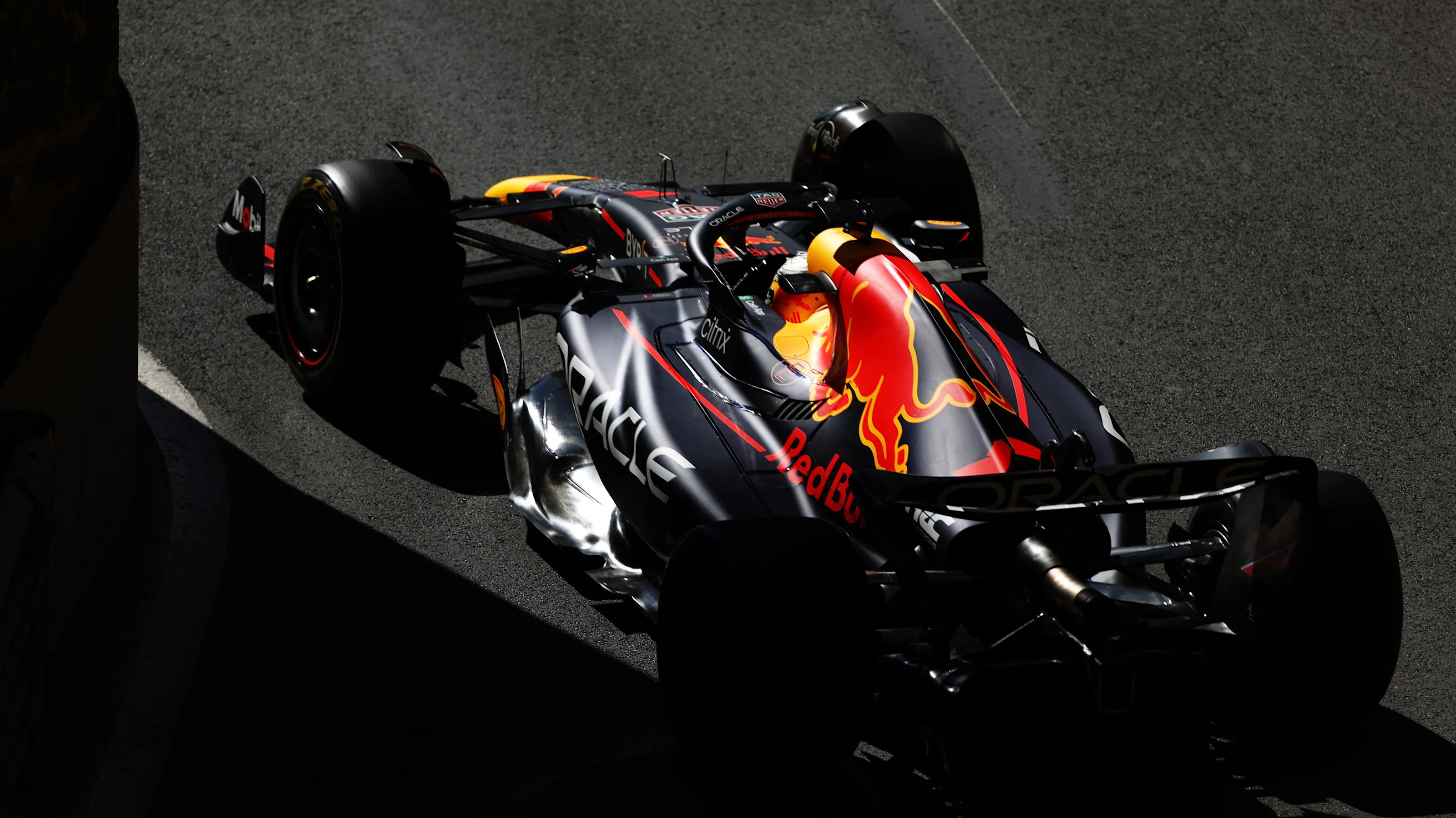 BAKU, AZERBAIJAN - JUNE 10: Max Verstappen of the Netherlands driving the (1) Oracle Red Bull