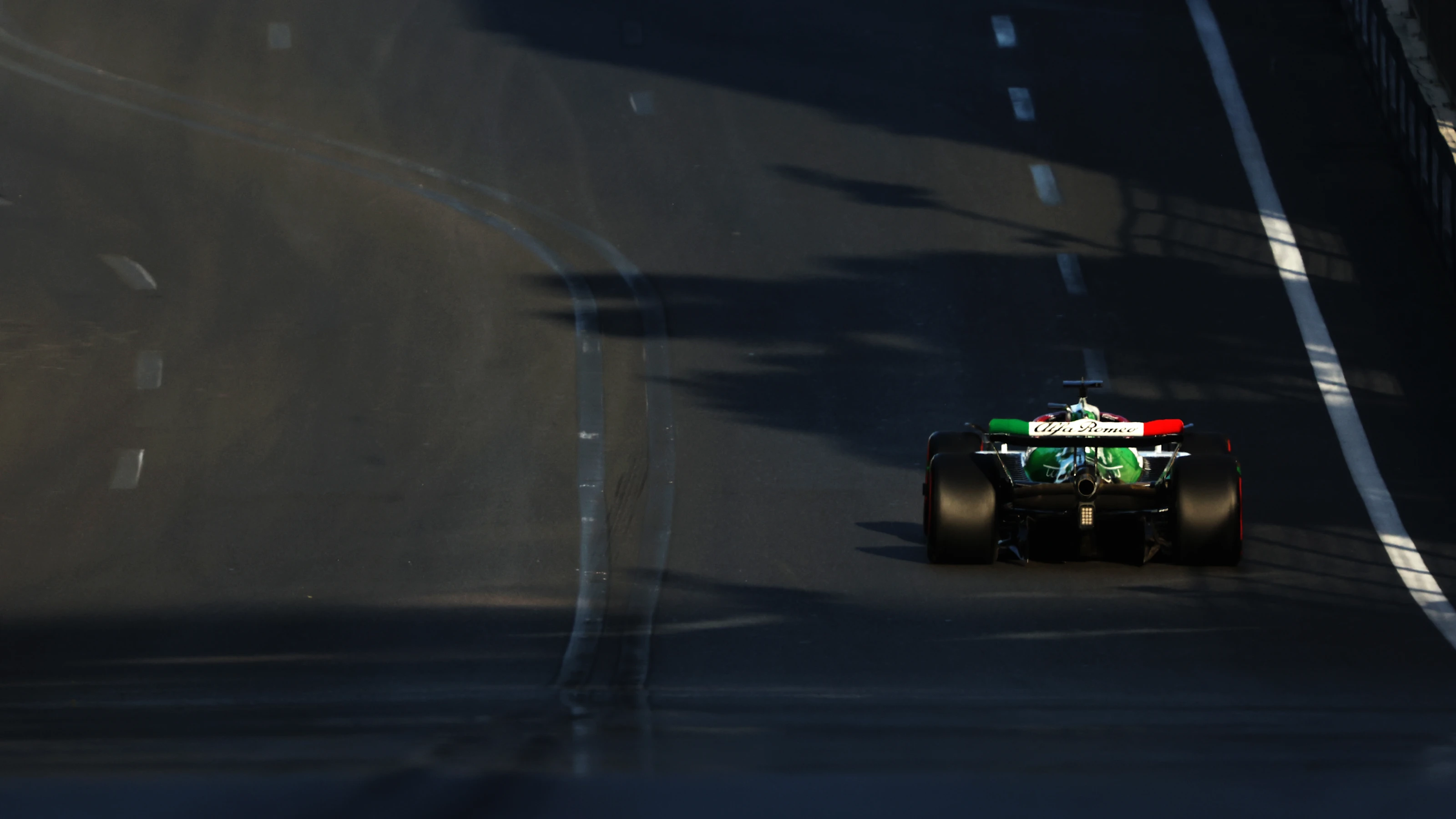 BAKU, AZERBAIJAN - JUNE 11: Valtteri Bottas of Finland driving the (77) Alfa Romeo F1 C42 Ferrari