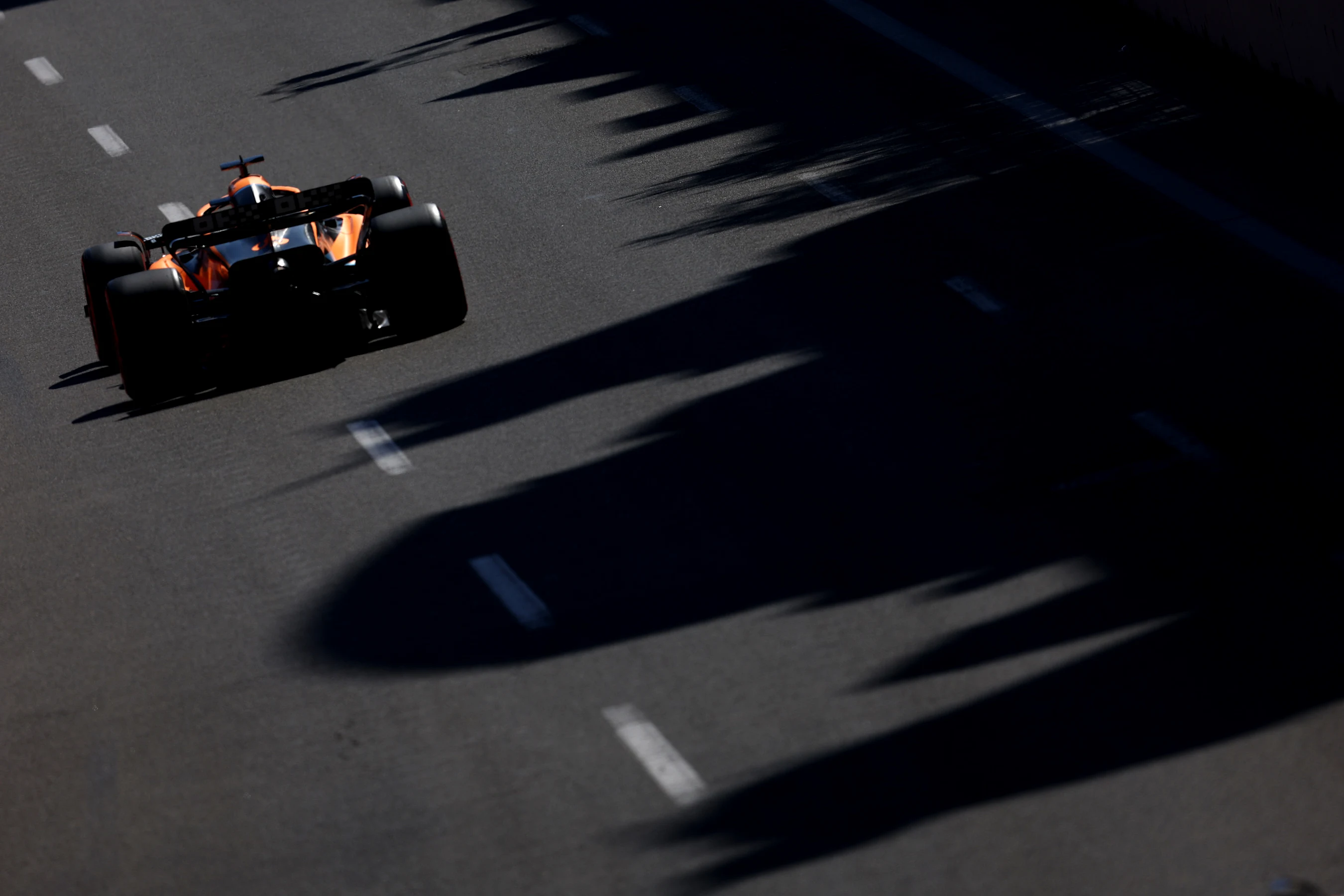 BAKU, AZERBAIJAN - JUNE 11: Daniel Ricciardo of Australia driving the (3) McLaren MCL36 Mercedes on