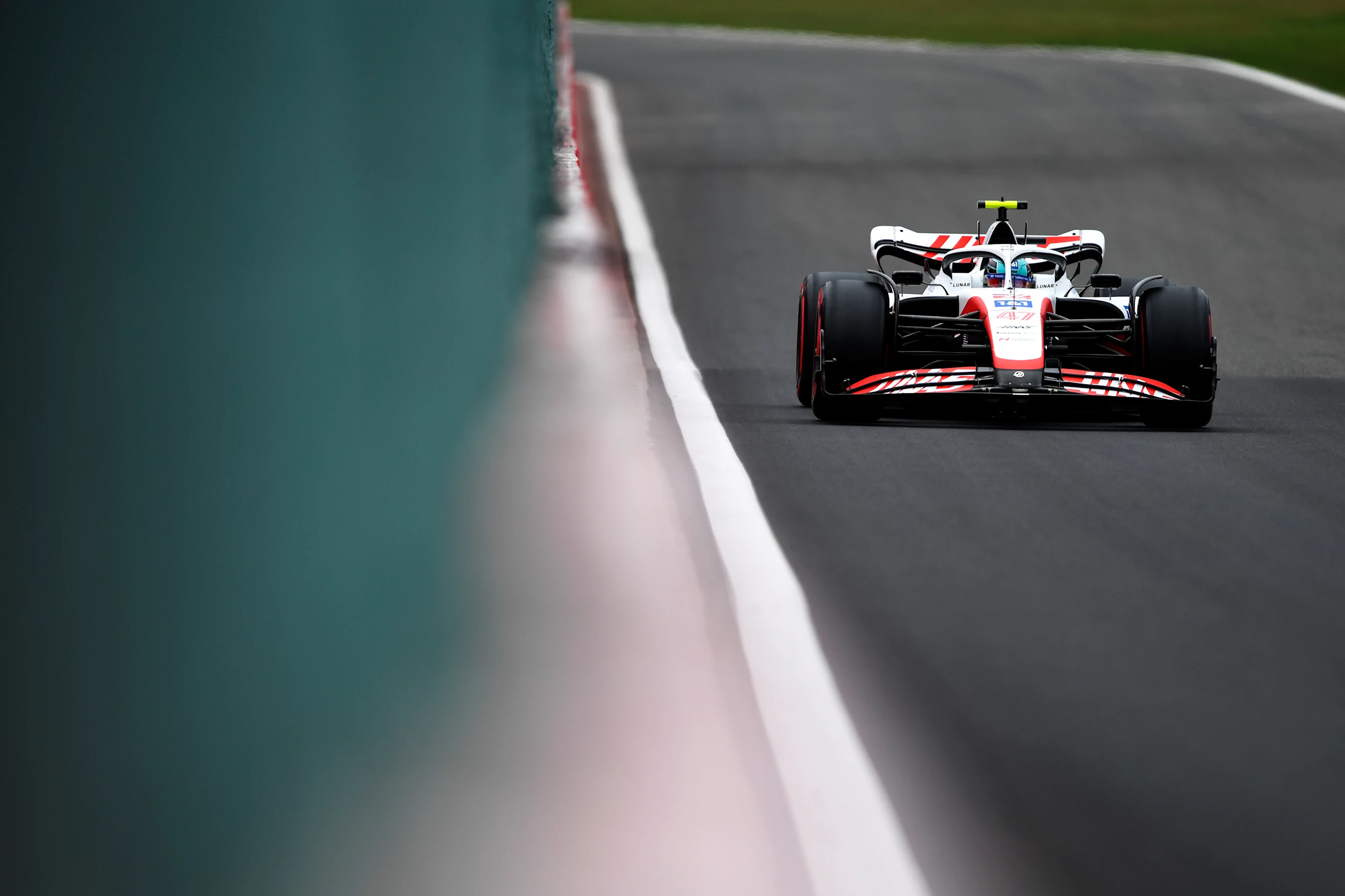 SPA, BELGIUM - AUGUST 26: Mick Schumacher of Germany driving the (47) Haas F1 VF-22 Ferrari on