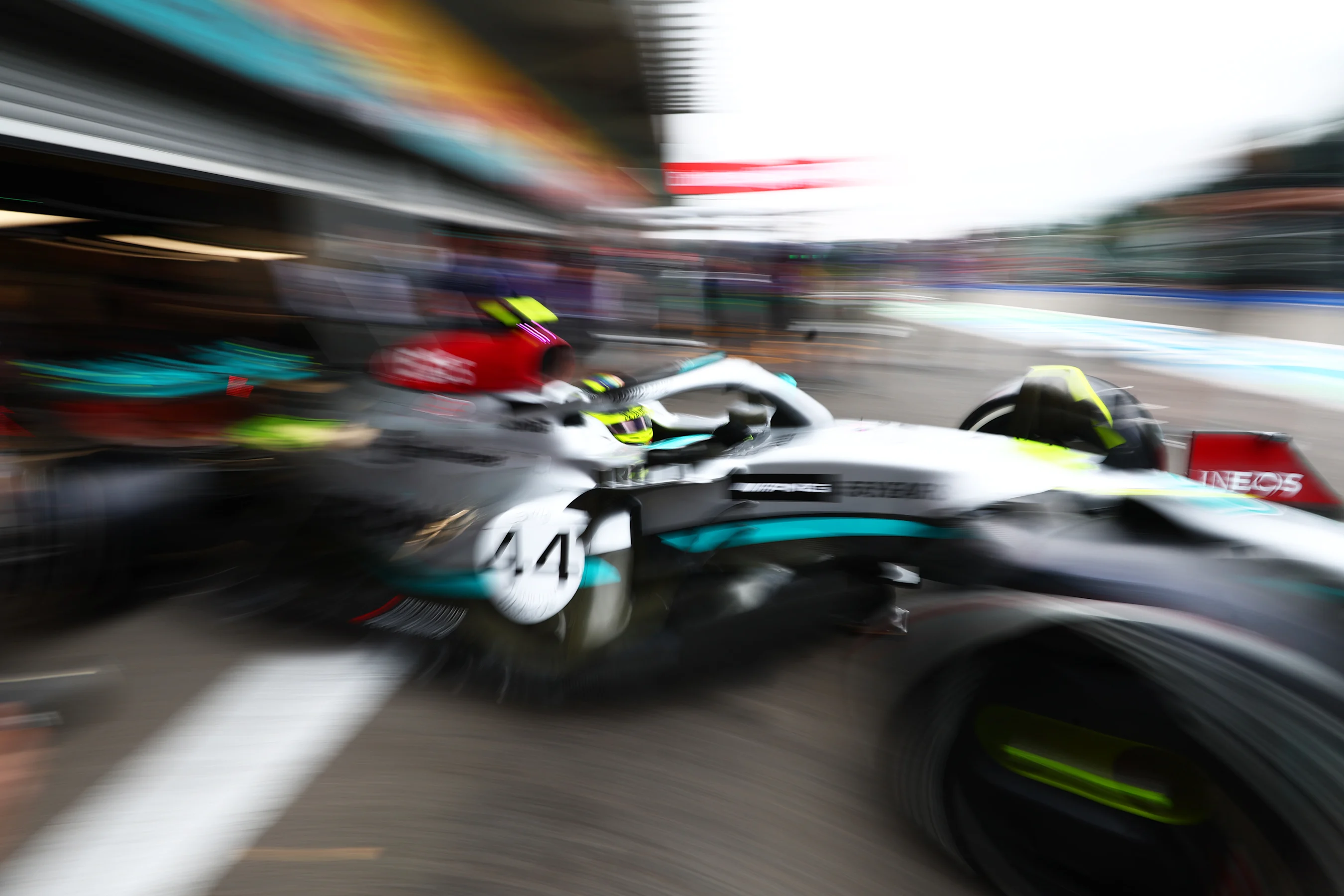 SPA, BELGIUM - AUGUST 26: Lewis Hamilton of Great Britain driving the (44) Mercedes AMG Petronas F1