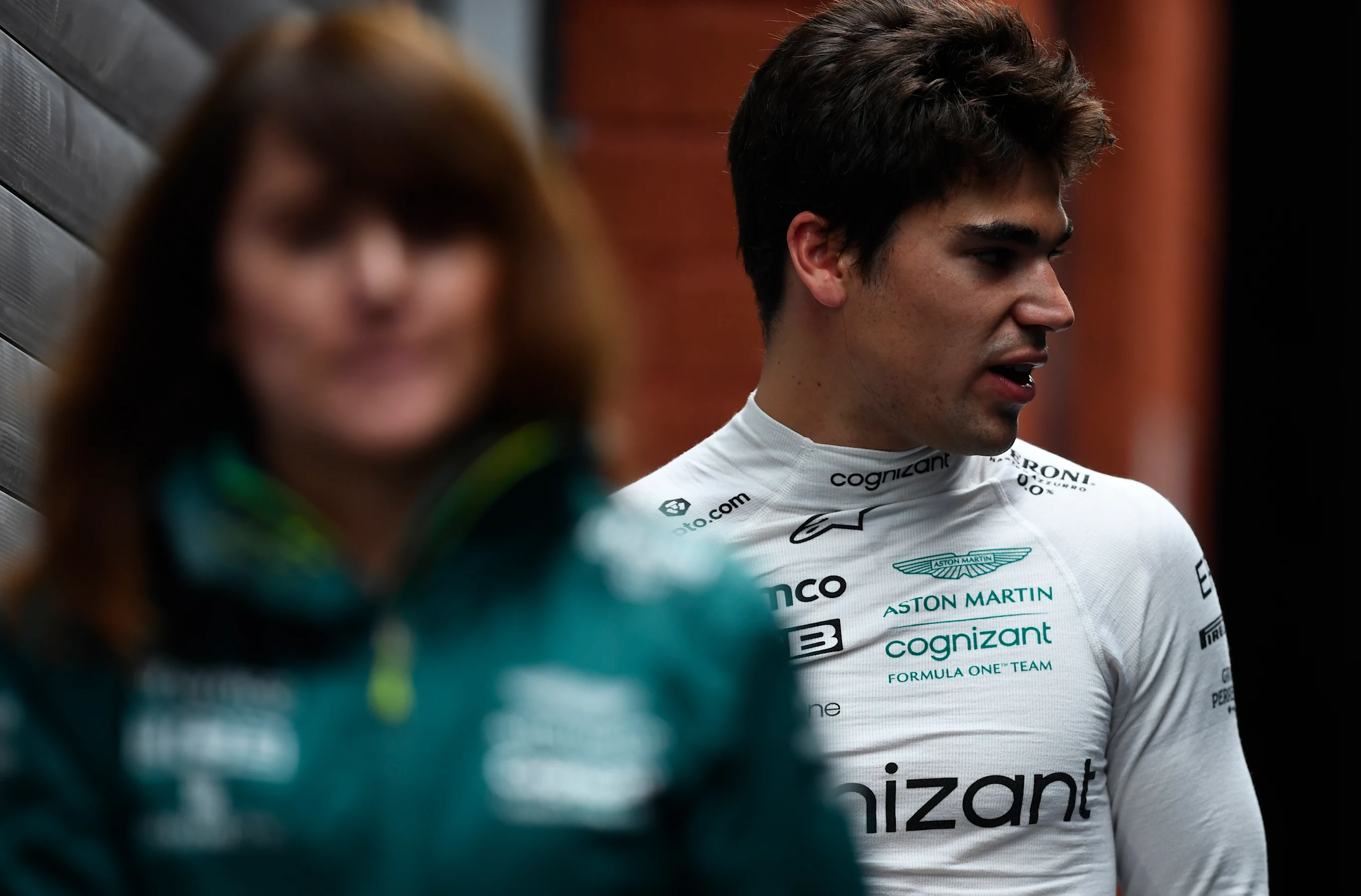 SPA, BELGIUM - AUGUST 27: 14th place qualifier Lance Stroll of Canada and Aston Martin F1 Team