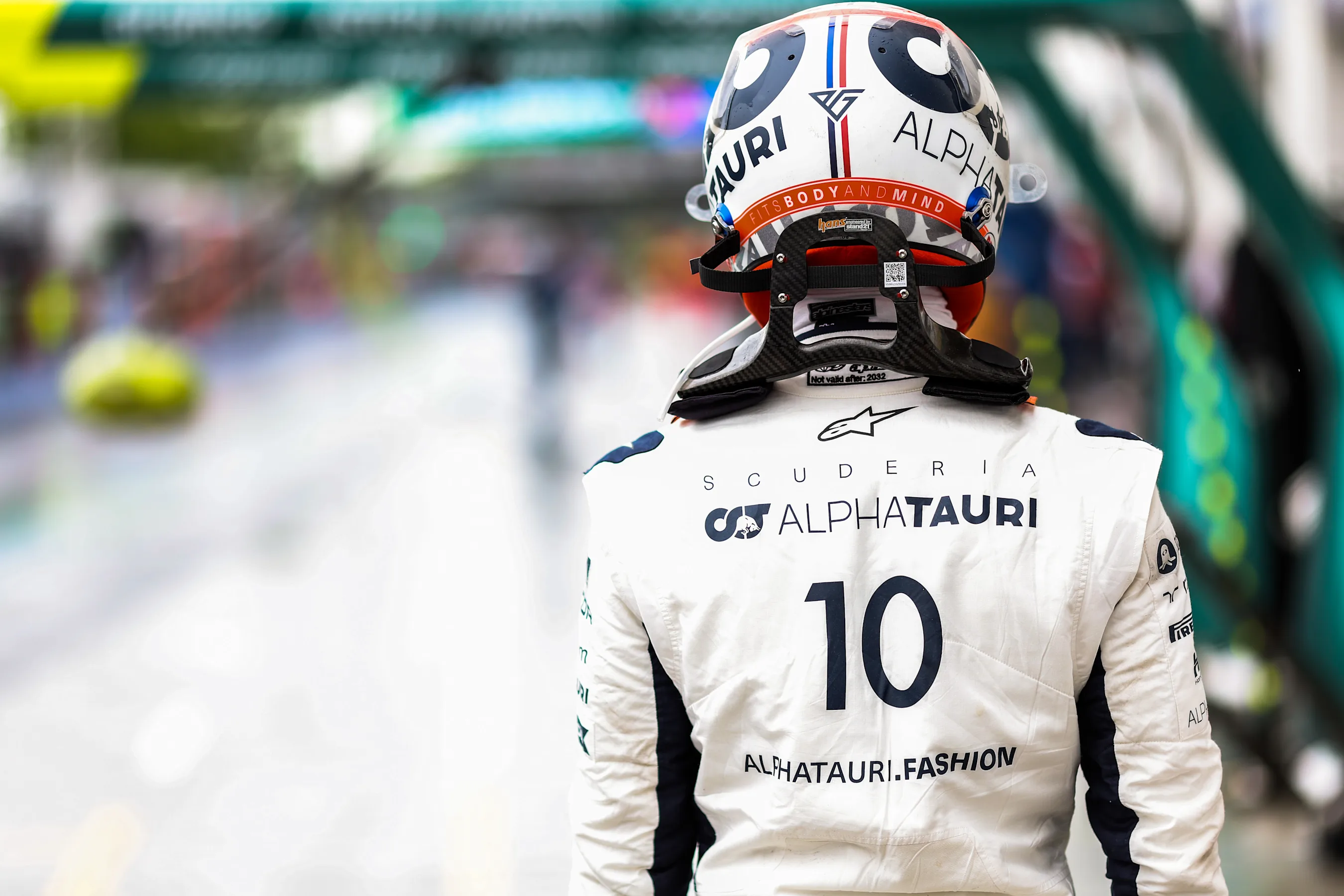 MONTREAL, QUEBEC - JUNE 18: Pierre Gasly of Scuderia AlphaTauri and France during qualifying ahead