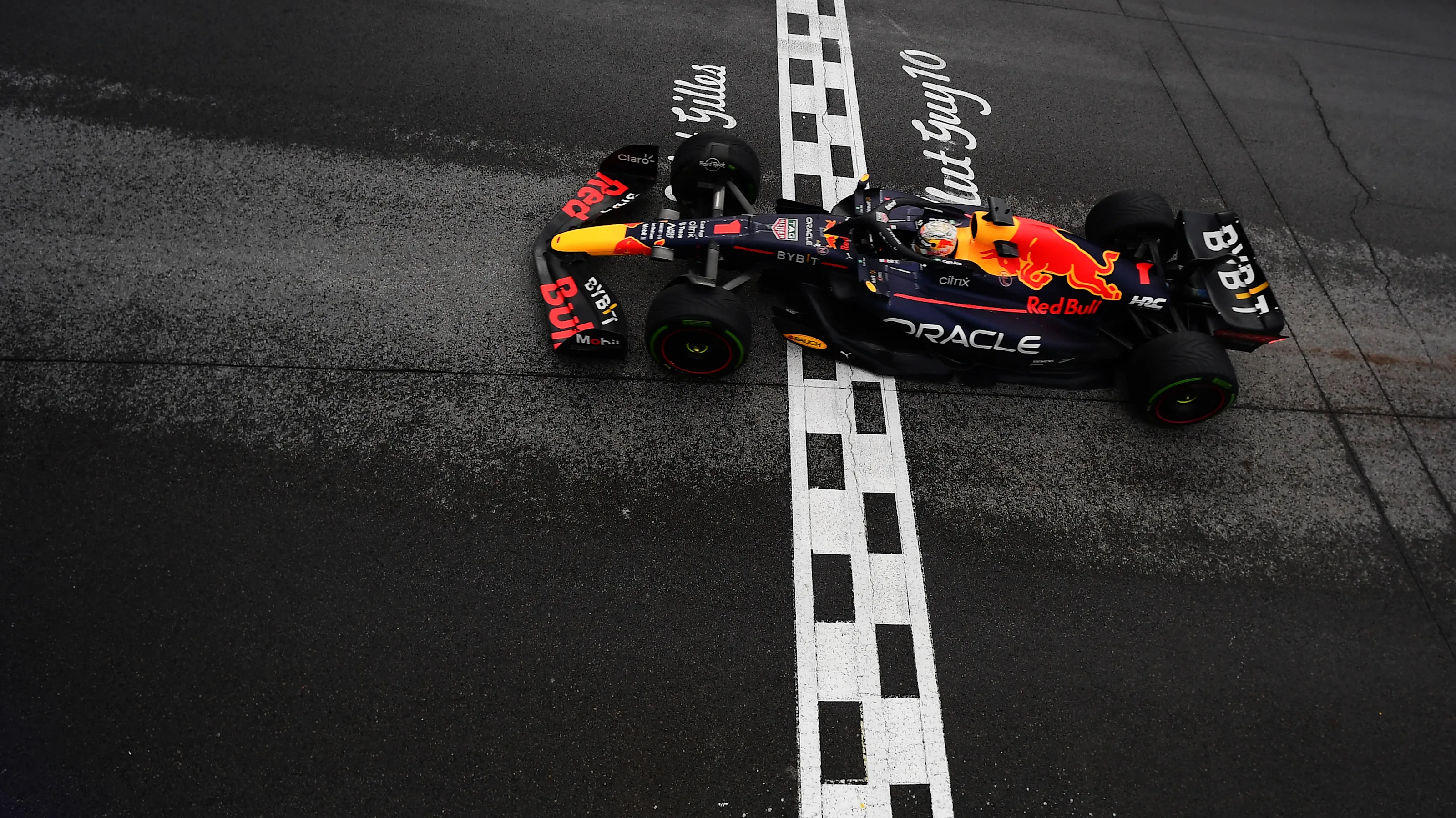 MONTREAL, QUEBEC - JUNE 18: Max Verstappen of the Netherlands driving the (1) Oracle Red Bull