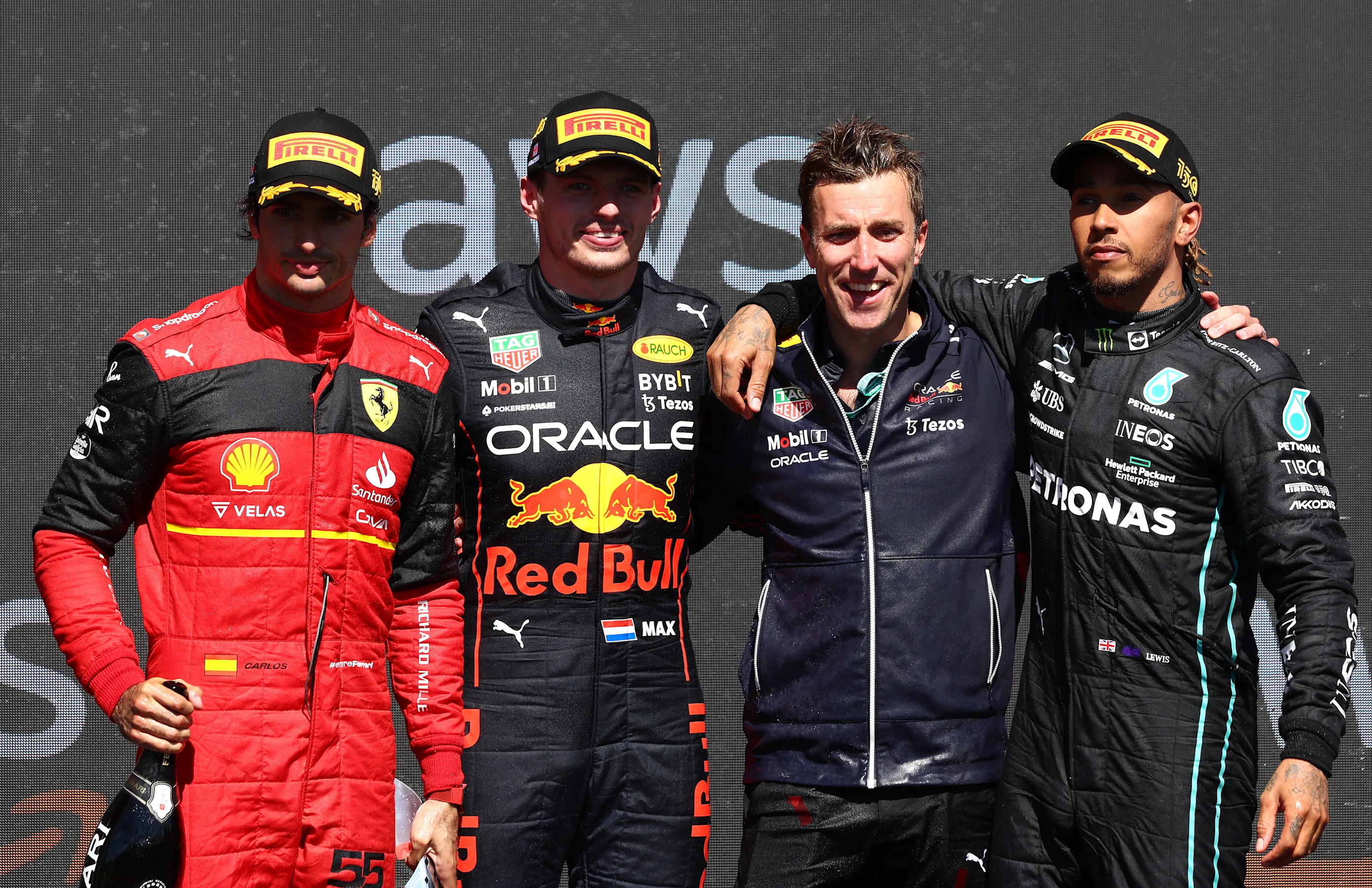 MONTREAL, QUEBEC - JUNE 19: Race winner Max Verstappen of the Netherlands and Oracle Red Bull