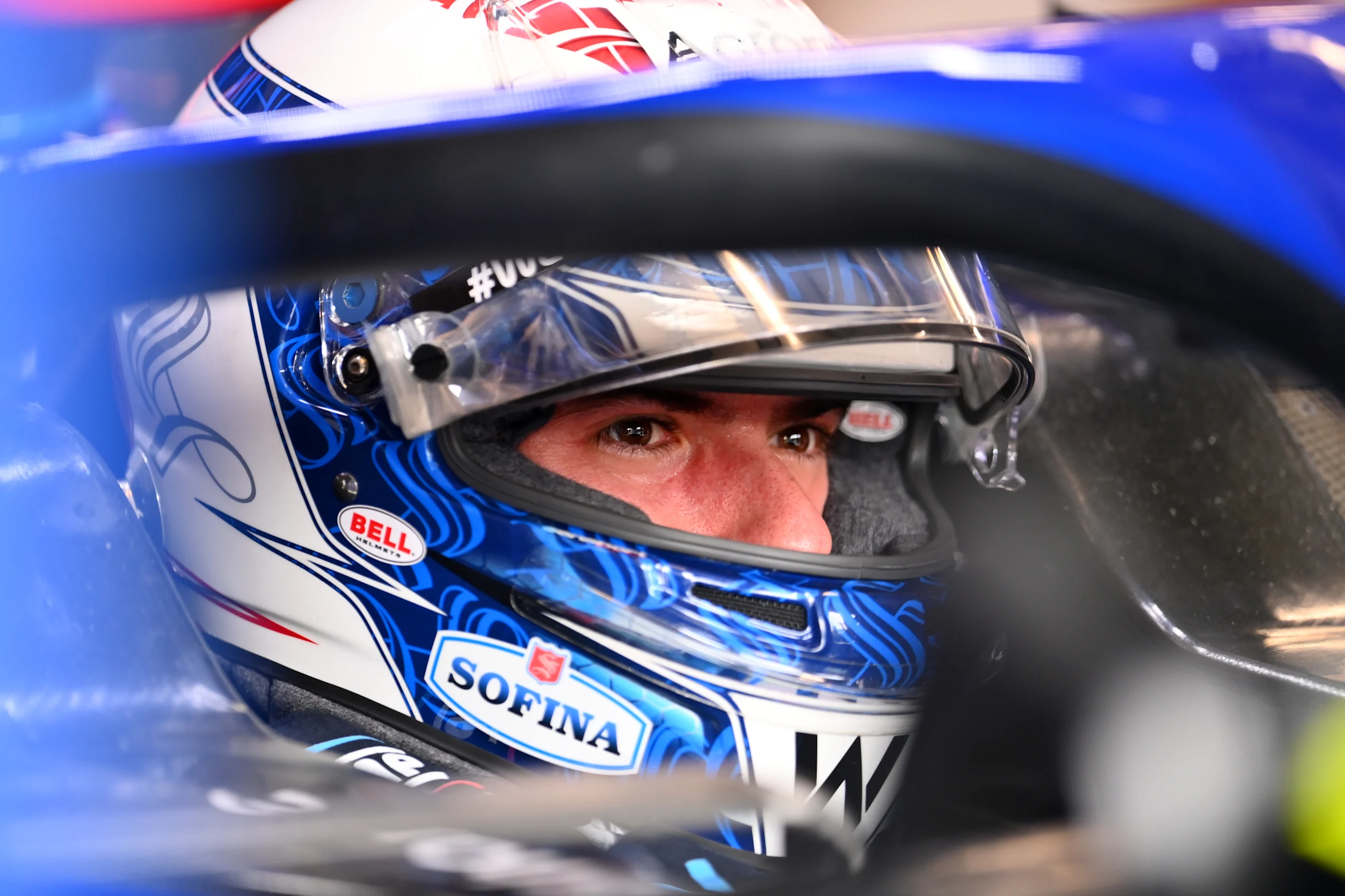 BUDAPEST, HUNGARY - JULY 30: Nicholas Latifi of Canada and Williams looks on in the garage during