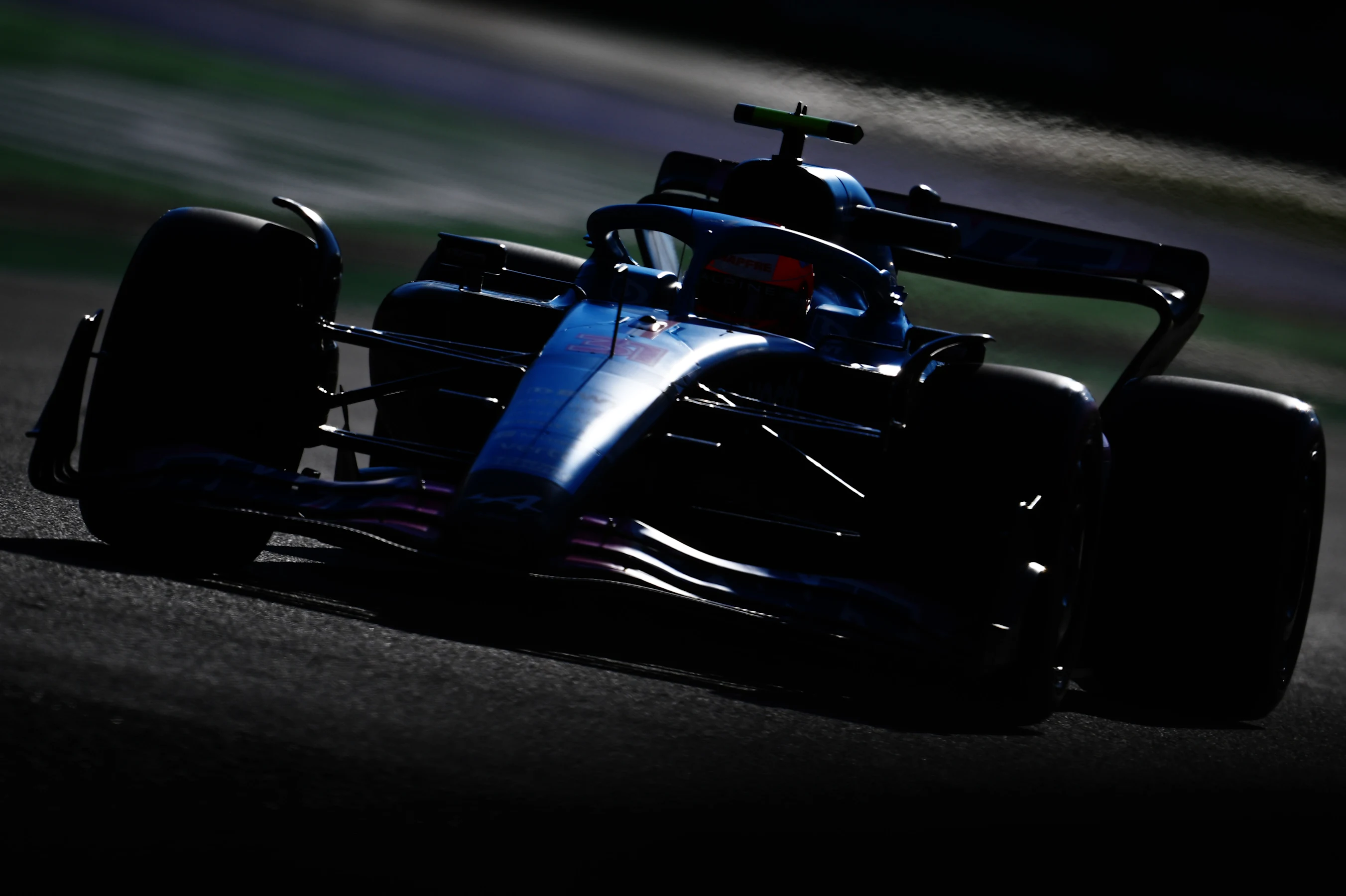 MONZA, ITALY - SEPTEMBER 09: Esteban Ocon of France driving the (31) Alpine F1 A522 Renault on