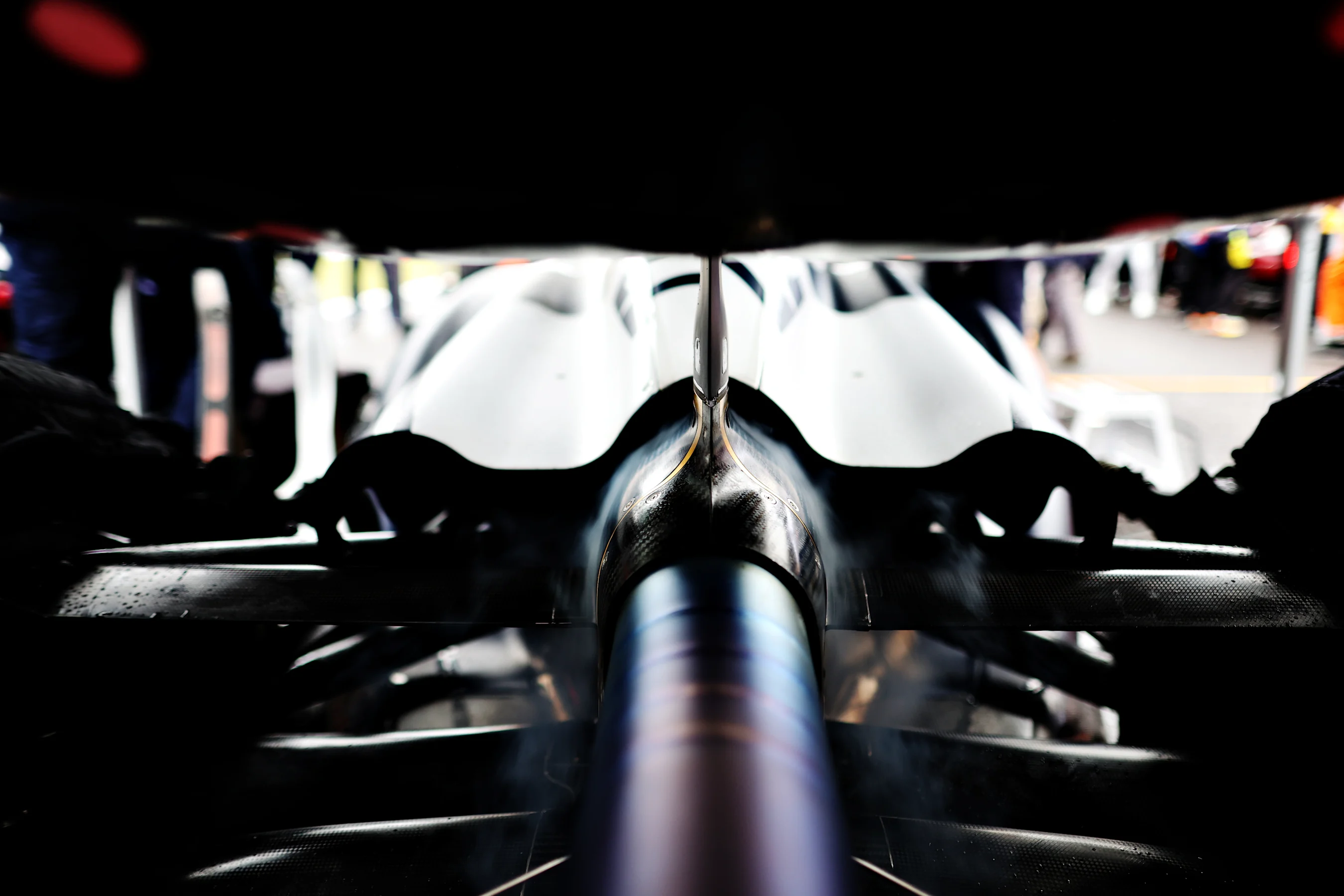 SUZUKA, JAPAN - OCTOBER 09: A detail view of the car of Yuki Tsunoda of Japan and Scuderia
