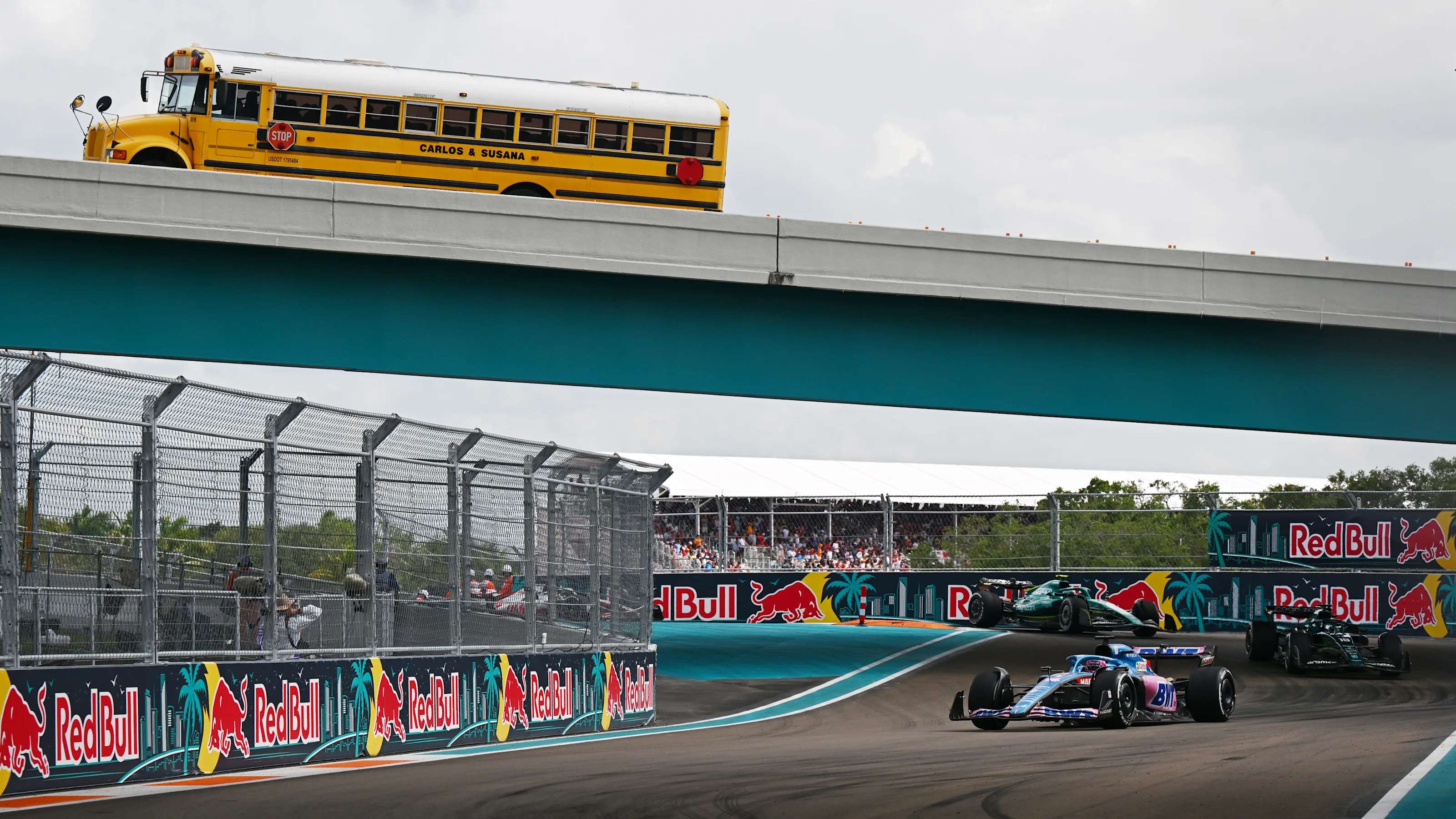 MIAMI, FLORIDA - MAY 08: Fernando Alonso of Spain driving the (14) Alpine F1 A522 Renault on track