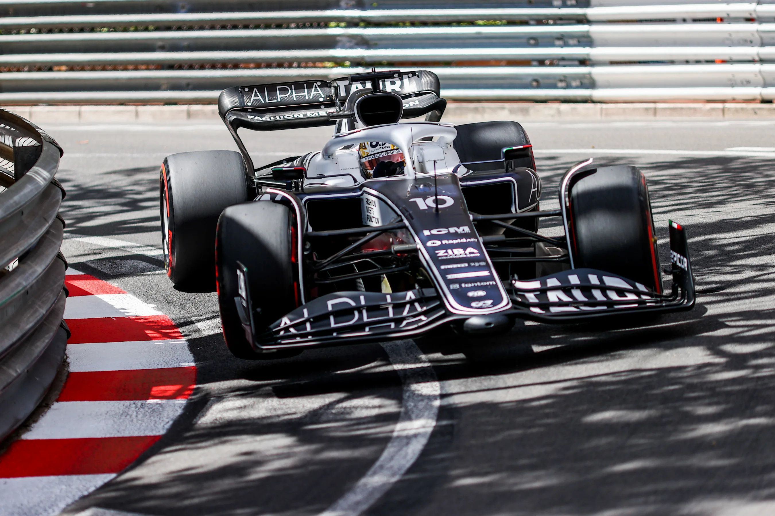 MONTE-CARLO, MONACO - MAY 28: Pierre Gasly of Scuderia AlphaTauri and France during qualifying