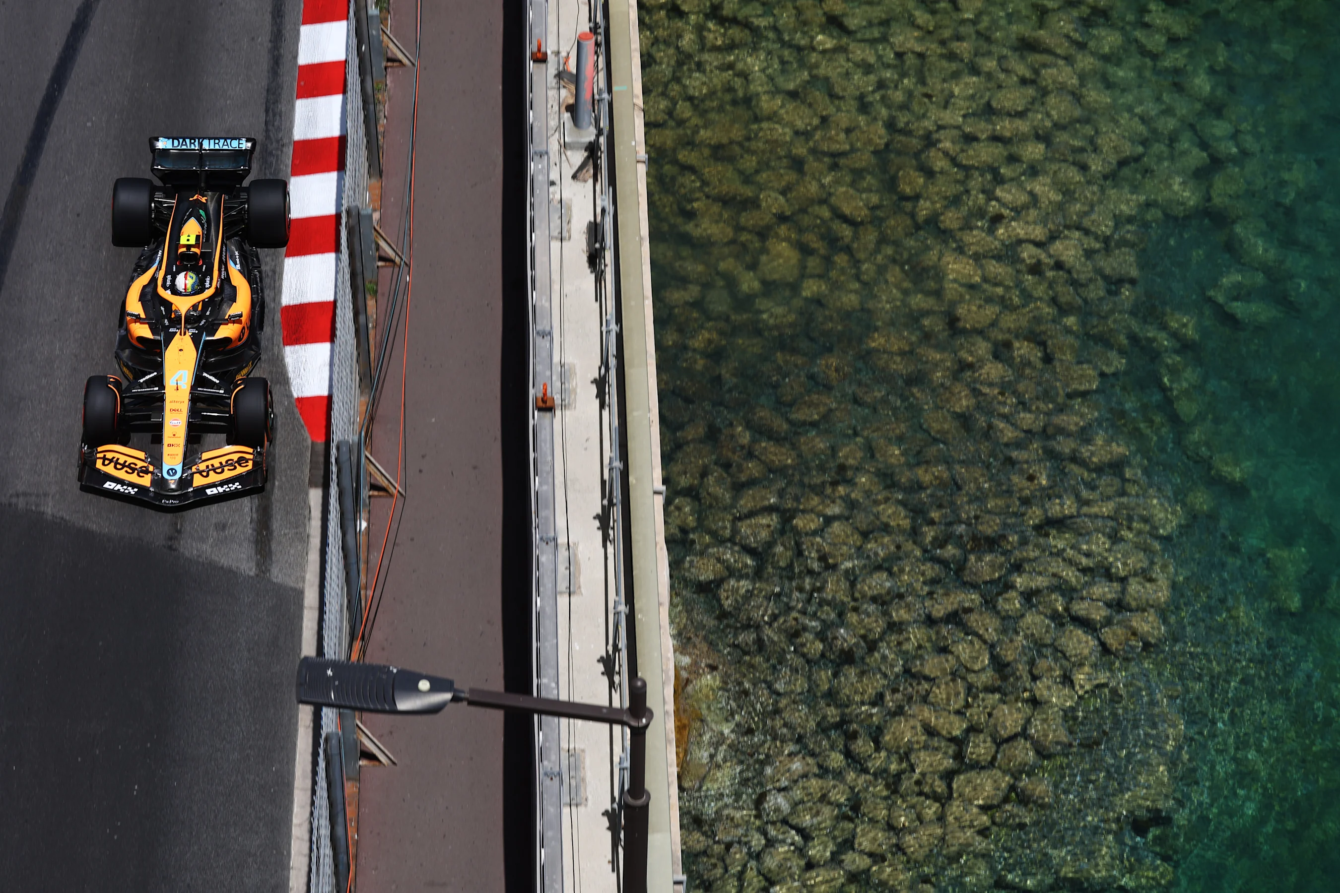 MONTE-CARLO, MONACO - MAY 28: Lando Norris of Great Britain driving the (4) McLaren MCL36 Mercedes