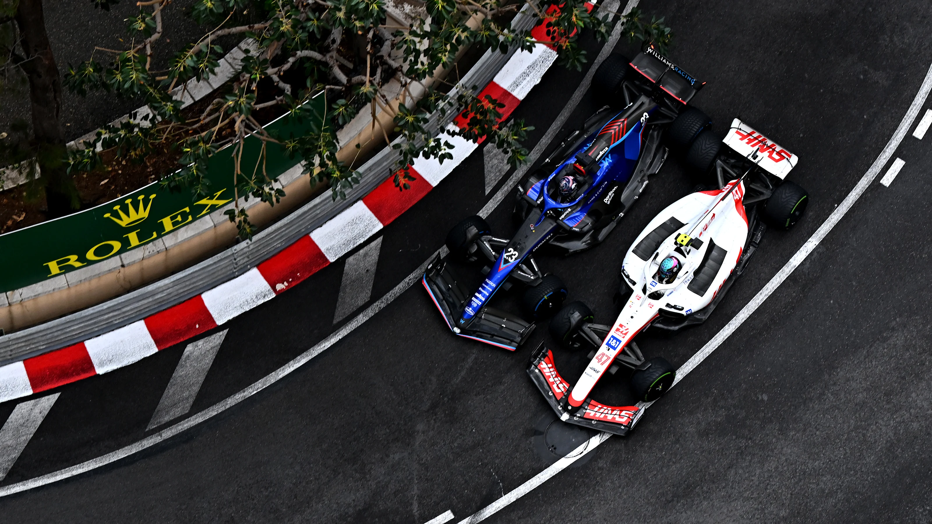MONTE-CARLO, MONACO - MAY 29: Alexander Albon of Thailand driving the (23) Williams FW44 Mercedes