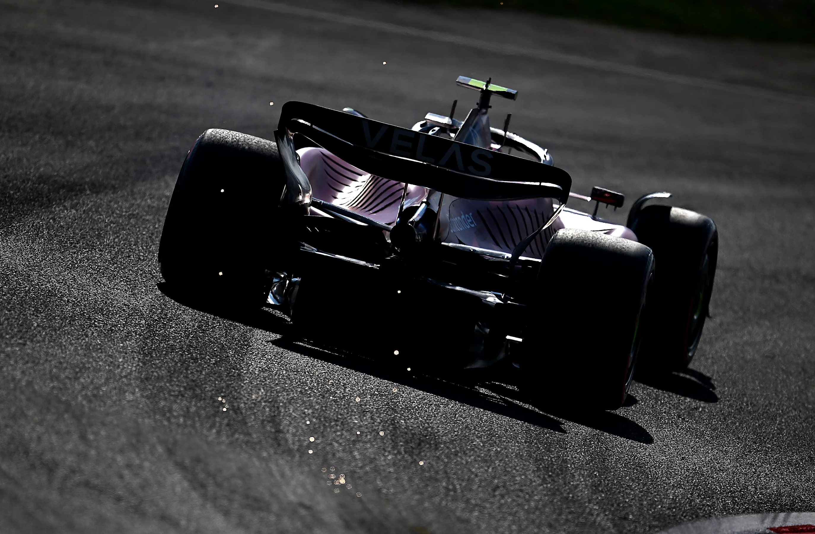 ZANDVOORT, NETHERLANDS - SEPTEMBER 02: Carlos Sainz of Spain driving (55) the Ferrari F1-75 on
