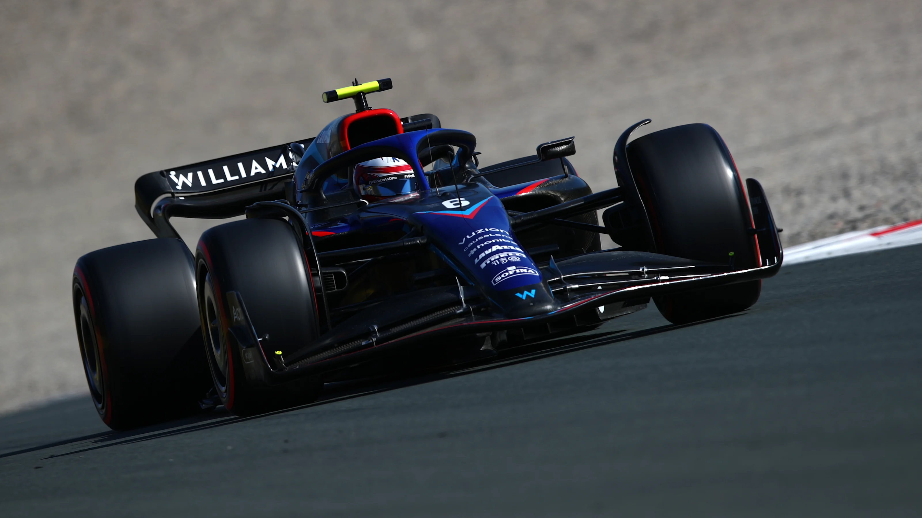 ZANDVOORT, NETHERLANDS - SEPTEMBER 03: Nicholas Latifi of Canada driving the (6) Williams FW44