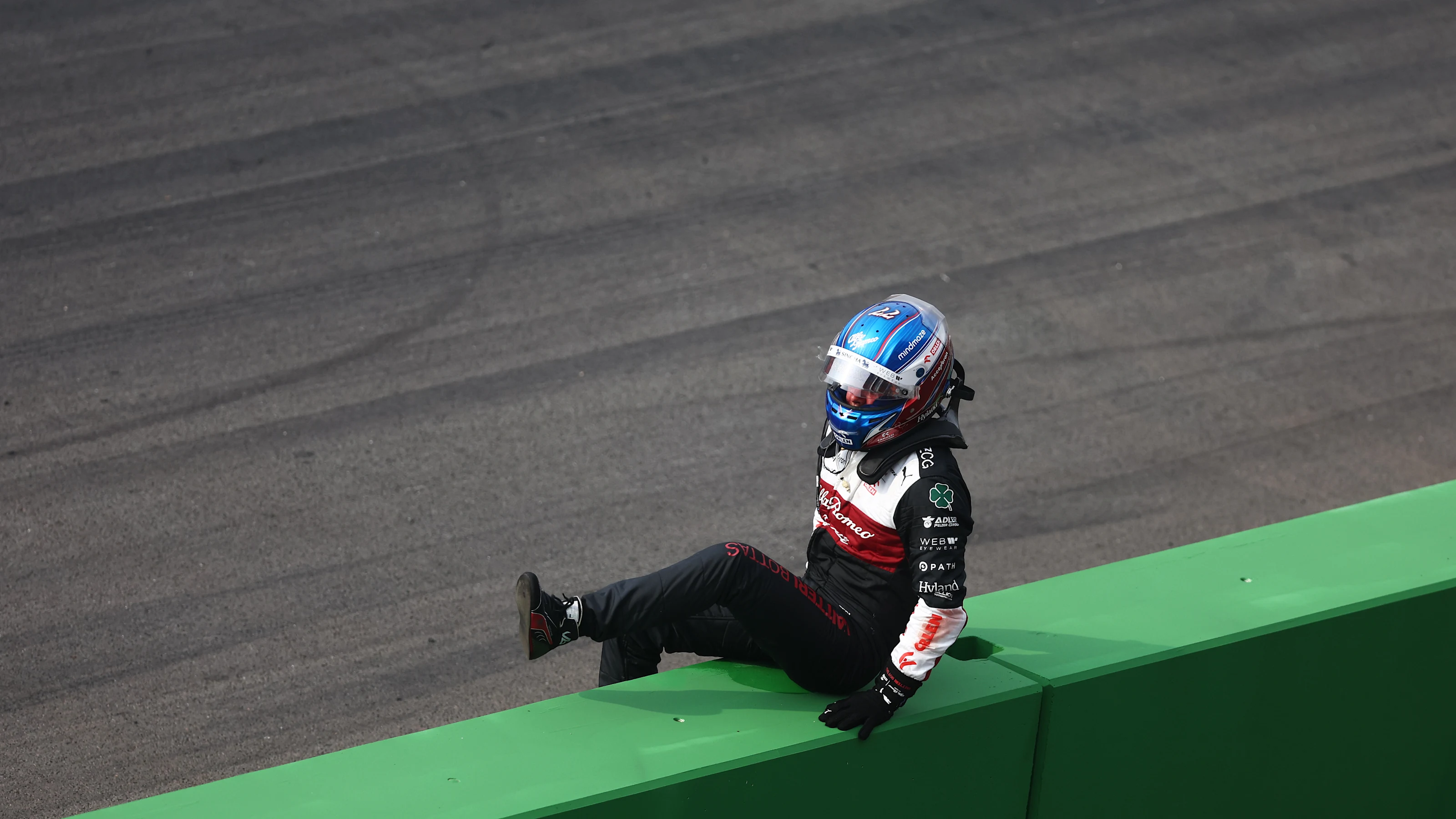 ZANDVOORT, NETHERLANDS - SEPTEMBER 04: Valtteri Bottas of Finland and Alfa Romeo F1 walks in the