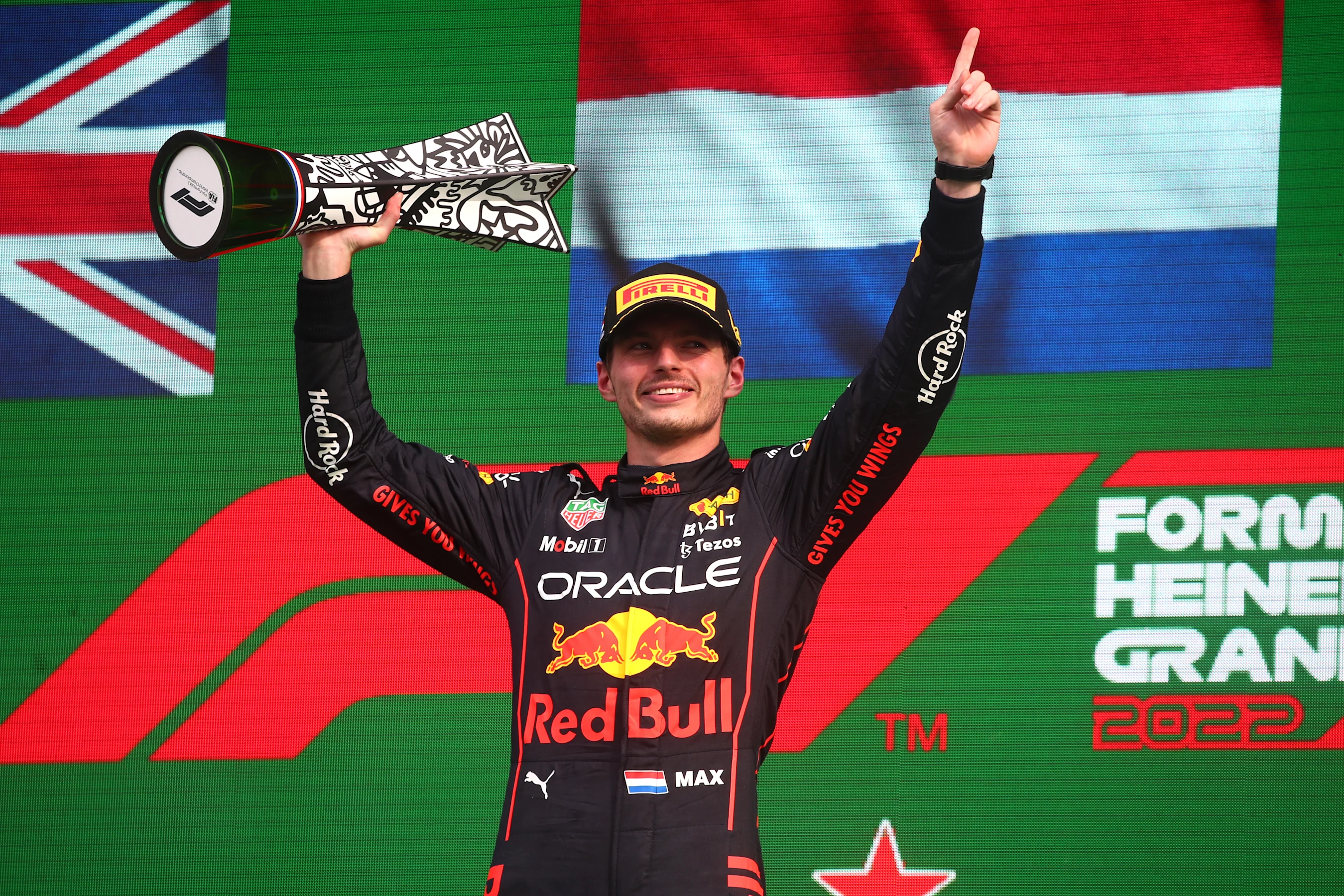 ZANDVOORT, NETHERLANDS - SEPTEMBER 04: Race winner Max Verstappen of the Netherlands and Oracle Red