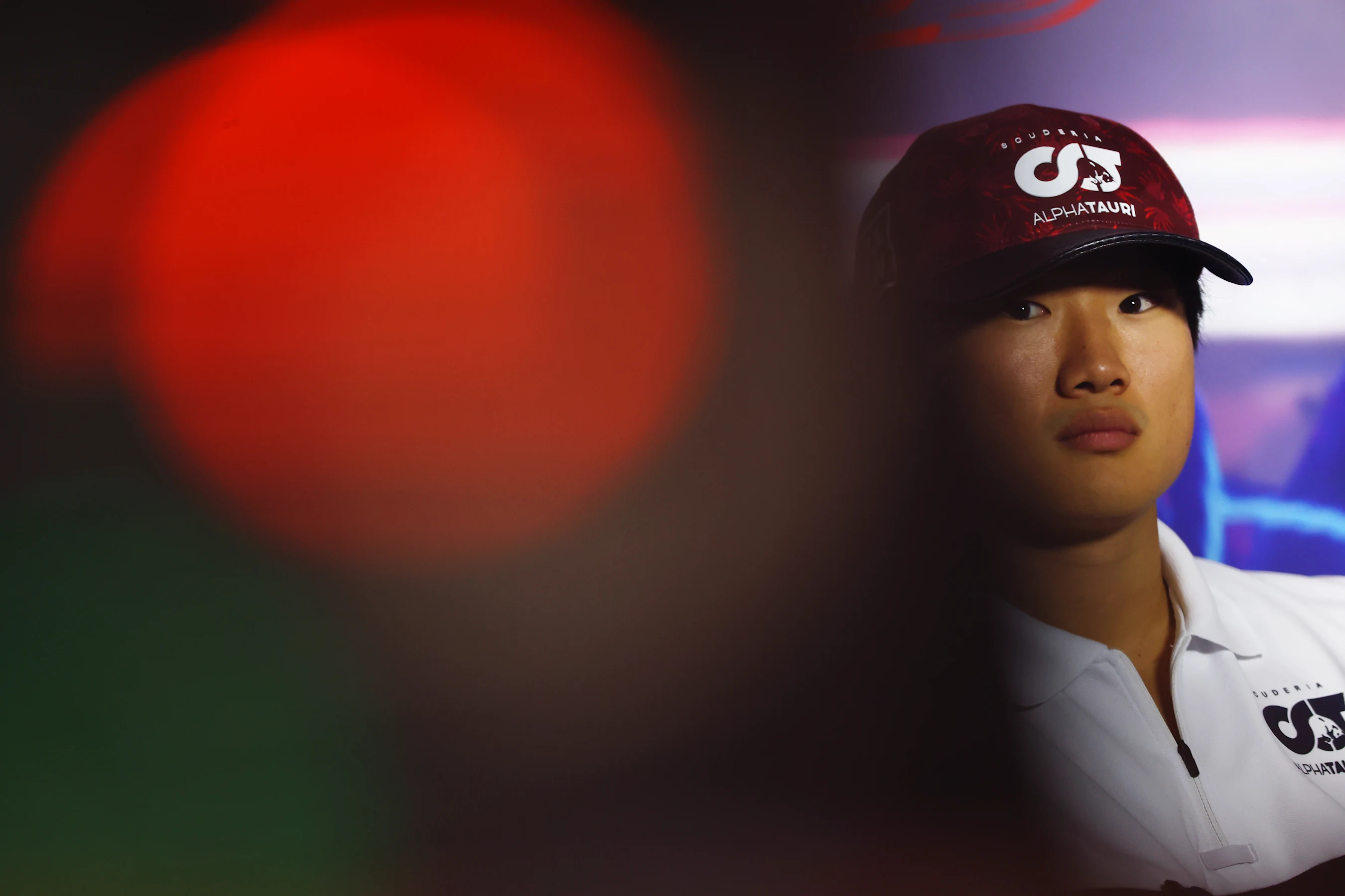 ZANDVOORT, NETHERLANDS - SEPTEMBER 01: Yuki Tsunoda of Japan and Scuderia AlphaTauri looks on in