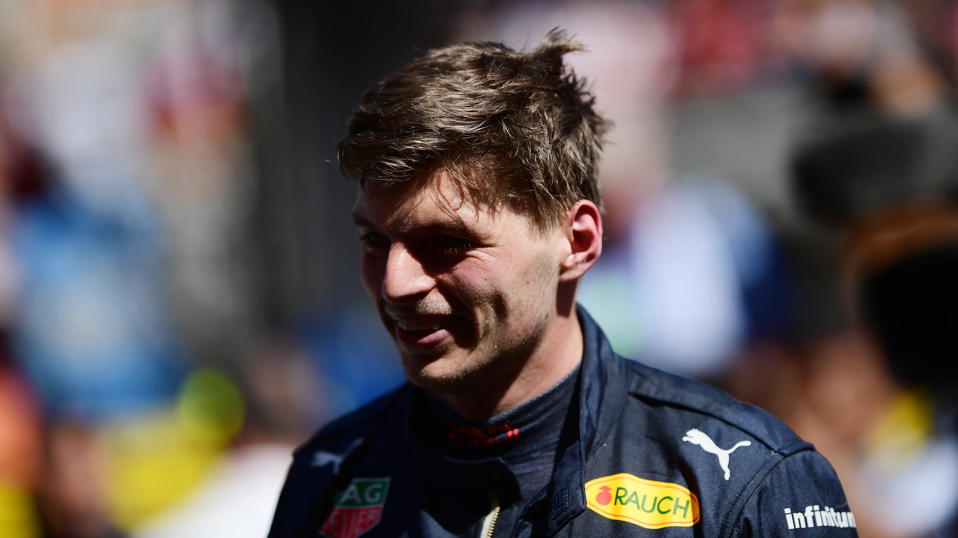 BARCELONA, SPAIN - MAY 22: Race winner Max Verstappen of the Netherlands and Oracle Red Bull Racing