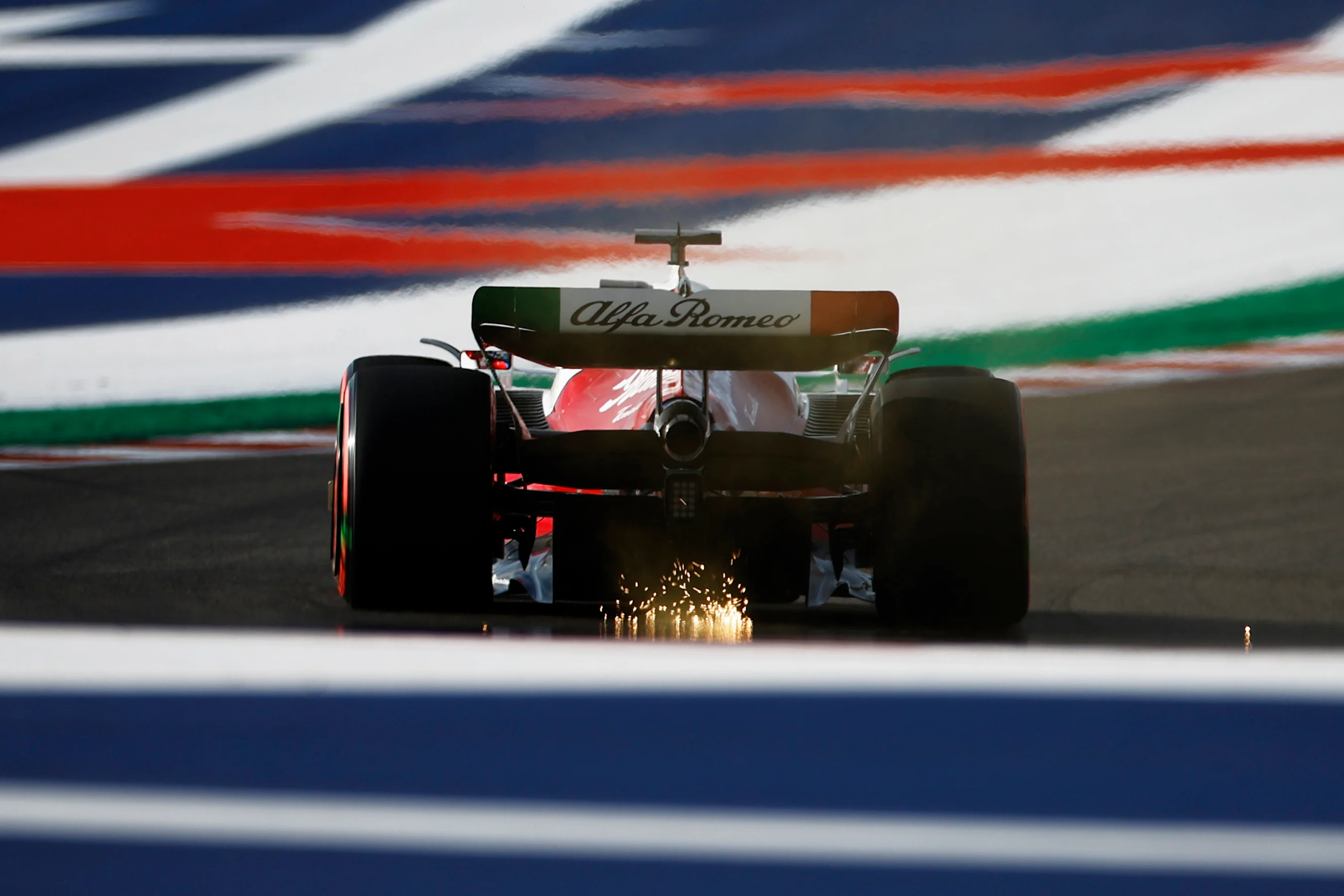 AUSTIN, TEXAS - OCTOBER 22: Valtteri Bottas of Finland driving the (77) Alfa Romeo F1 C42 Ferrari