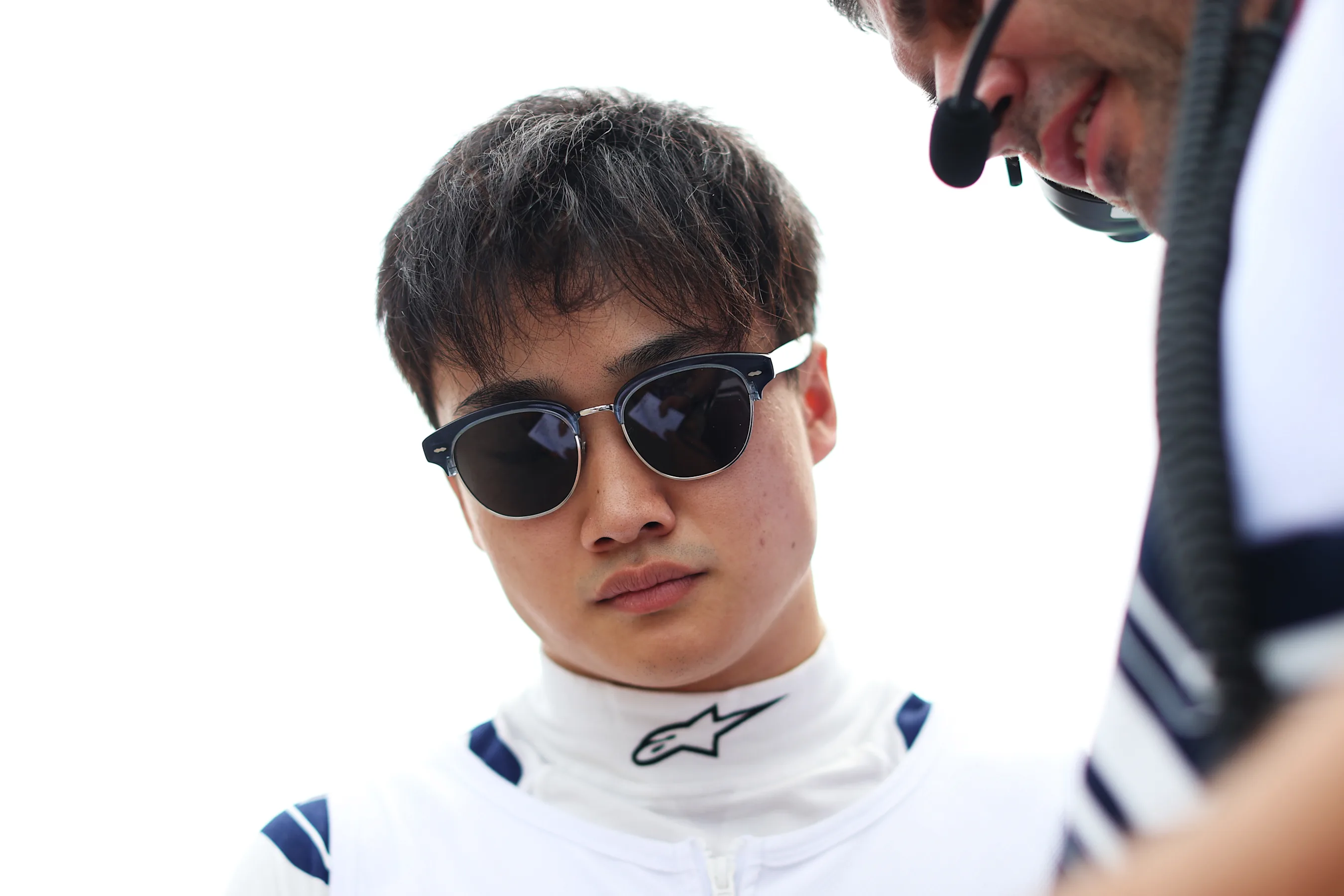 AUSTIN, TEXAS - OCTOBER 23: Yuki Tsunoda of Japan and Scuderia AlphaTauri prepares to drive on the