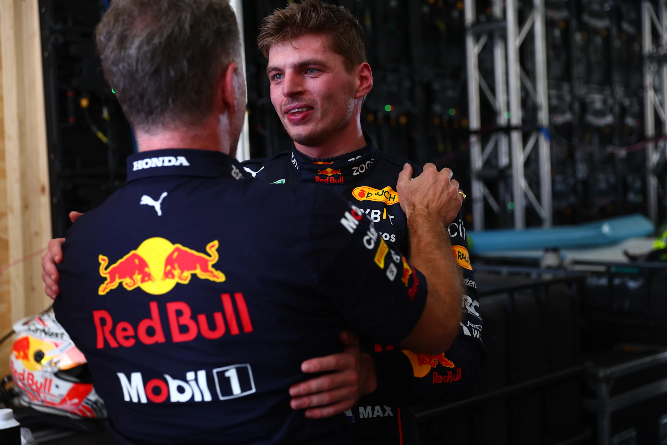 AUSTIN, TEXAS - OCTOBER 23: Race winner Max Verstappen of the Netherlands and Oracle Red Bull