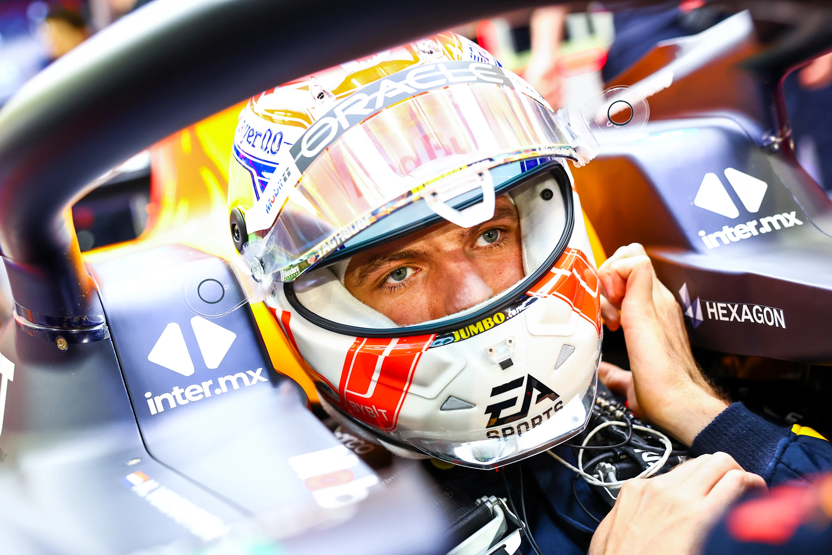BAHRAIN, BAHRAIN - MARCH 04: Max Verstappen of the Netherlands and Oracle Red Bull Racing prepares