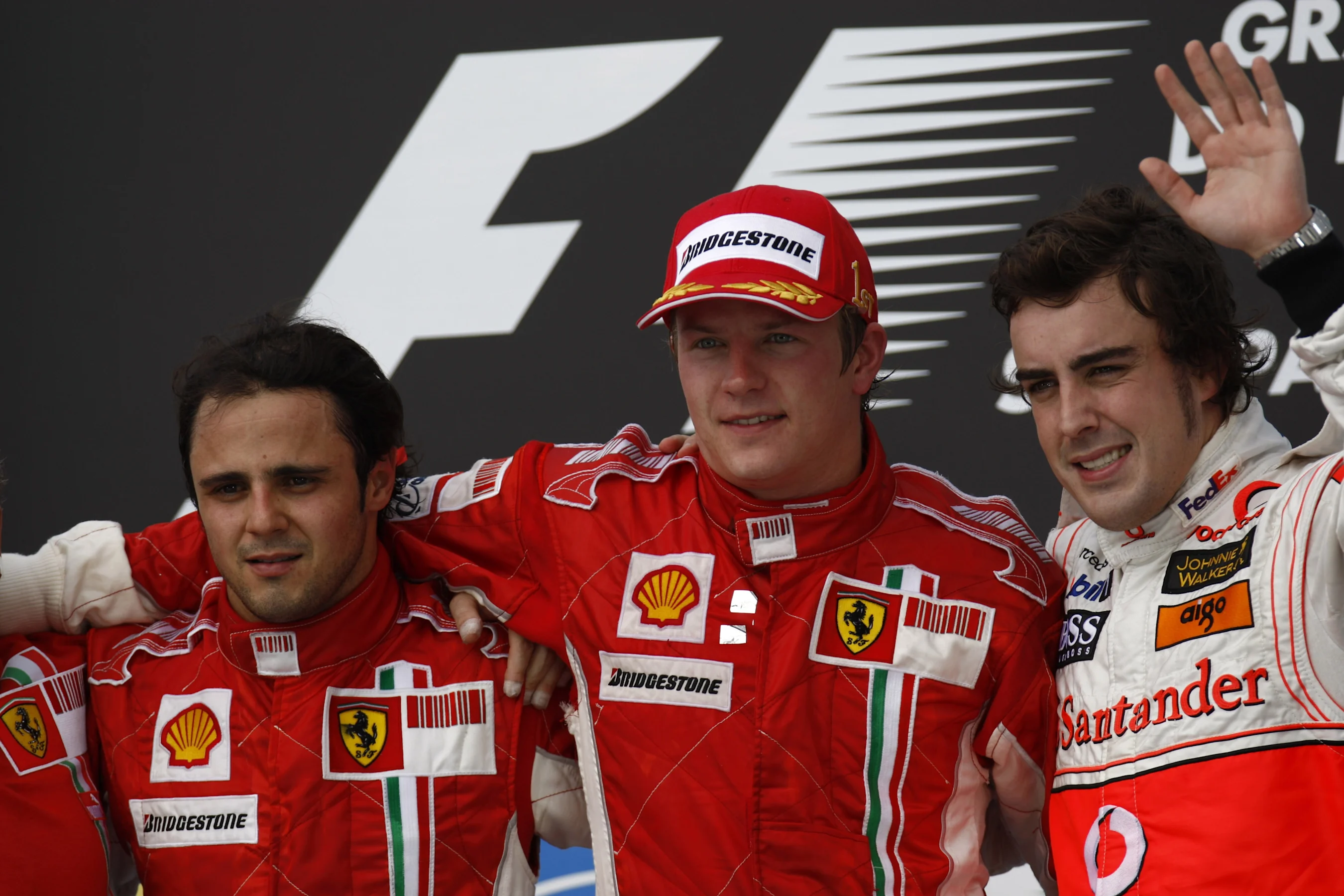 2007 Brazilian Grand Prix - Sunday Race Interlagos, Sao Paulo, Brazil 21st October 2007. Felipe