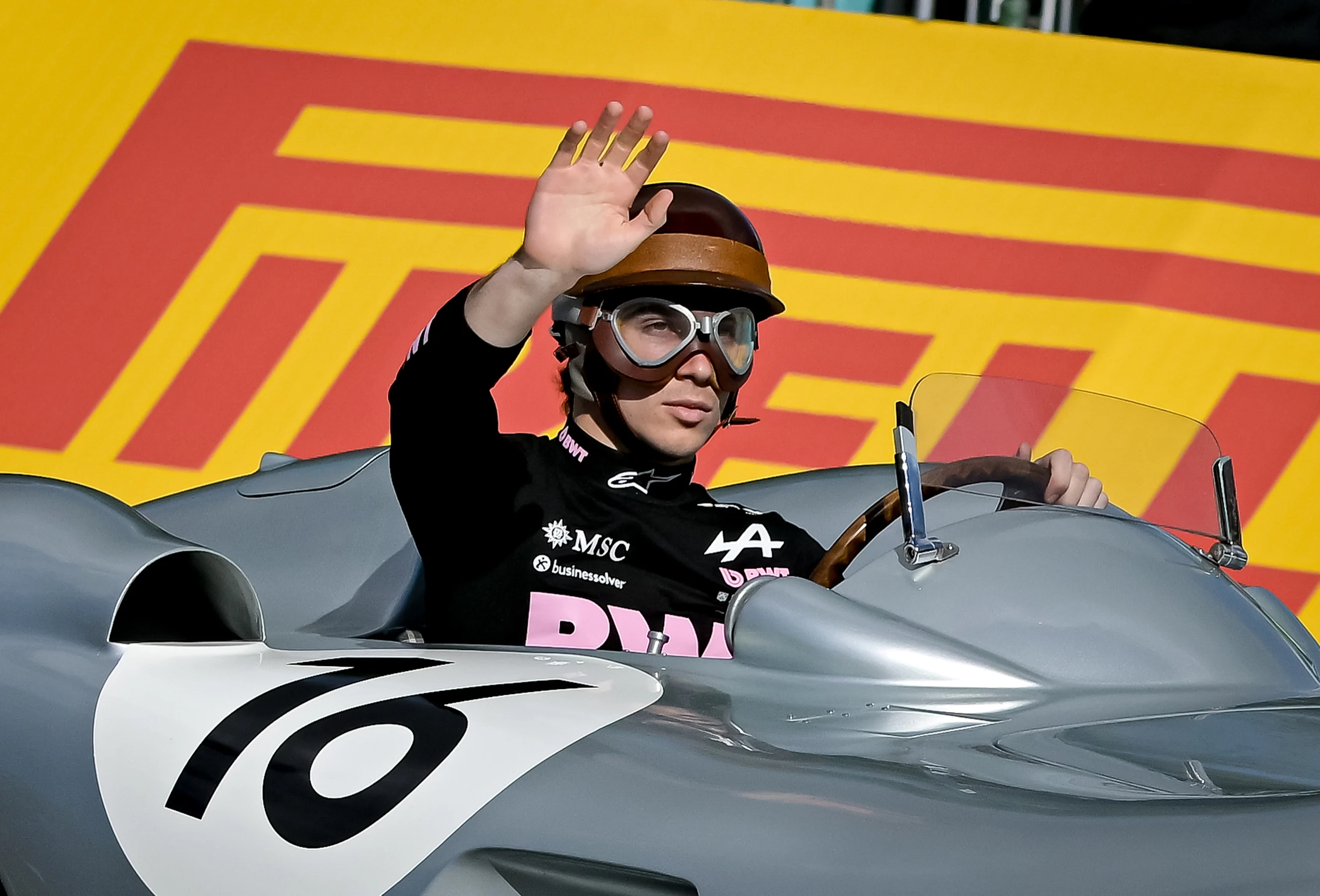 BUENOS AIRES, ARGENTINA - APRIL 26: Franco Colapinto of BWT Alpine Formula One Team drives a